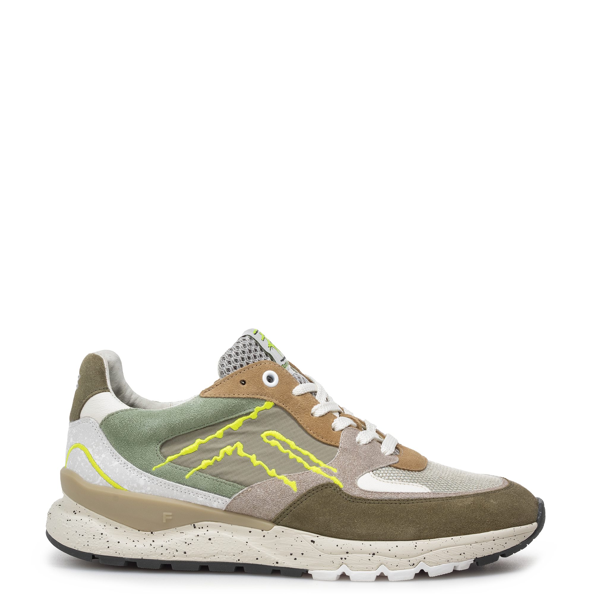 Floris van Bommel Floris van Bommel De Treener, Sneaker, Grün, Herren Sneaker