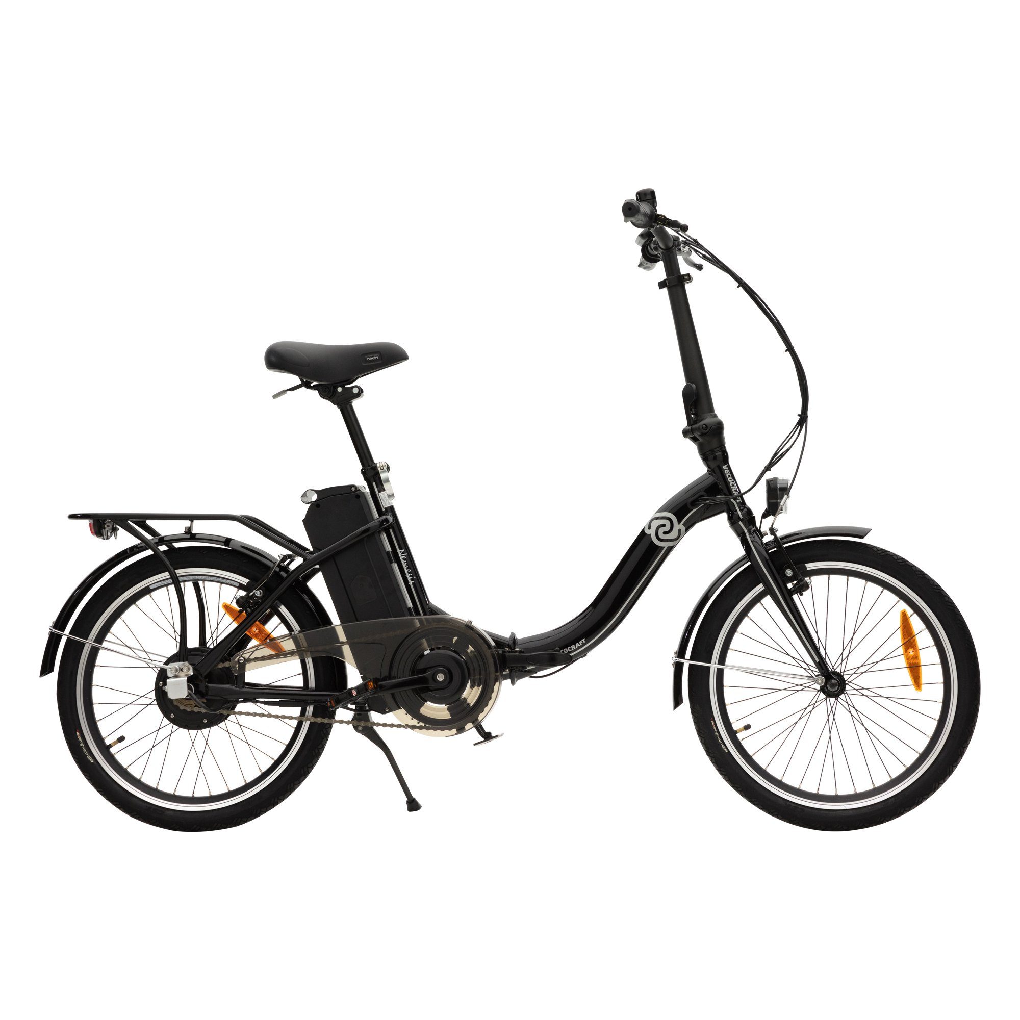 288,00 20 Schwarz 55KM, 7.8Ah(288WH) VECOCRAFT Zoll Wh Nemesis E-Bike Akku Heckmotor,