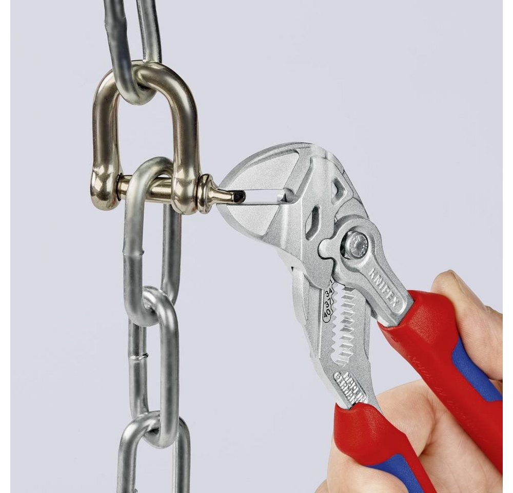 Thumbnail - Knipex Wasserpumpenzange Zangenschlüssel verchromt 180 mm