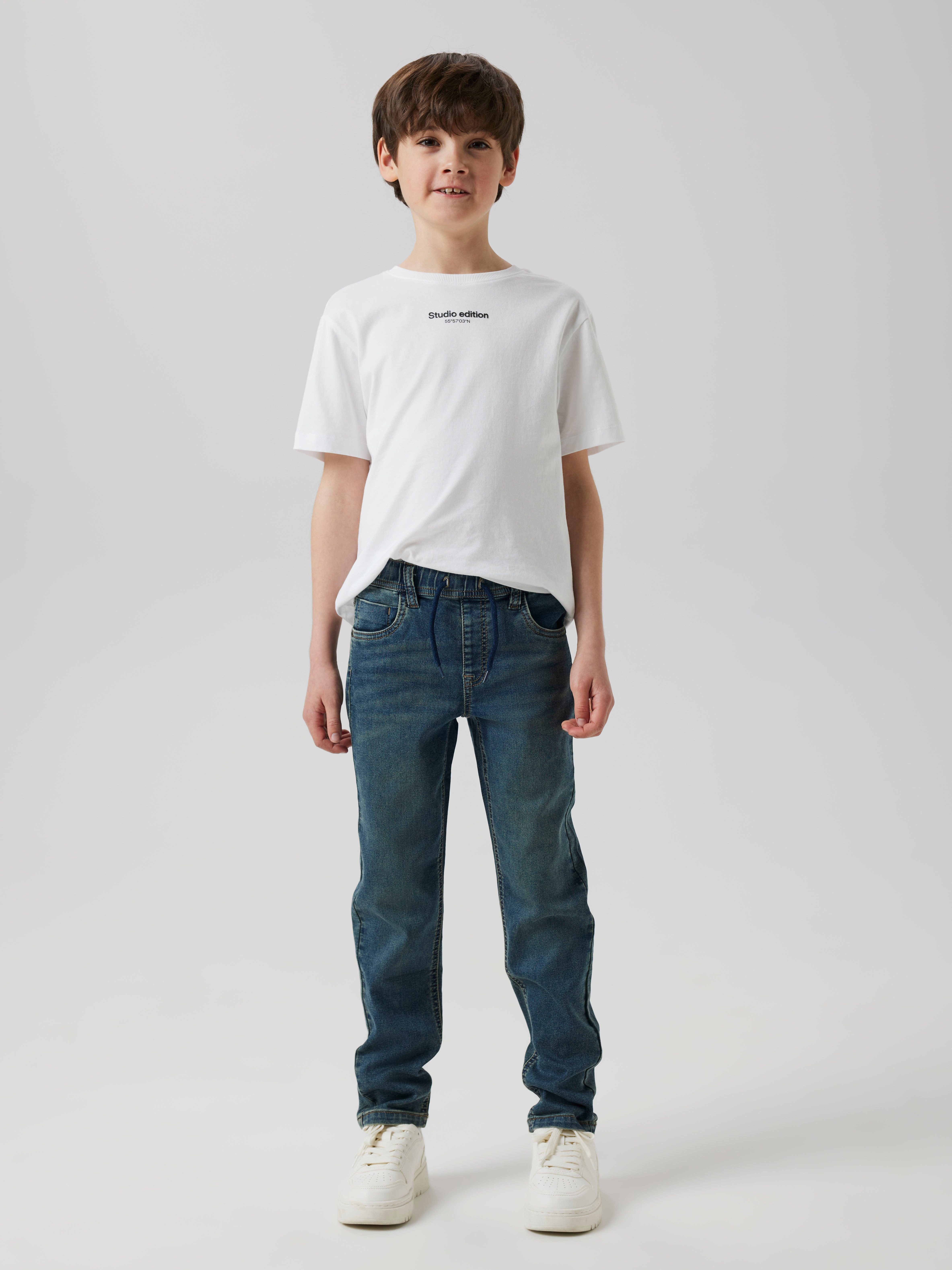 Name It Slim-fit-Jeans NKMRYAN SLIM SWE JEANS 5225-TH NOOS