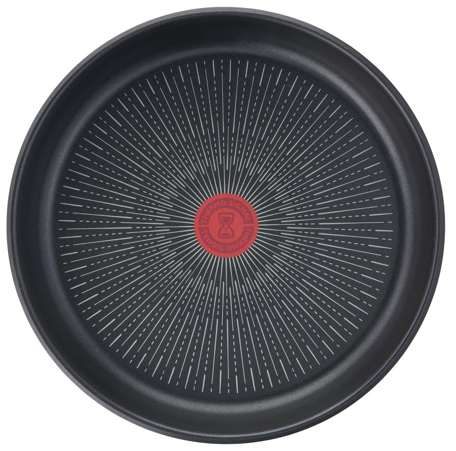 Tefal Pfannen-Set Ingenio Preference, Pfannenset abnehmbarer Griff, Antihaftversiegelung, Edelstahl (Set, 3-tlg., 2x Pfannen Ø 24/28 cm, 1x abnehmbarer Griff, Made in France), stapelbar, platzsparend, einfache Reinigung, Induktion, L97394