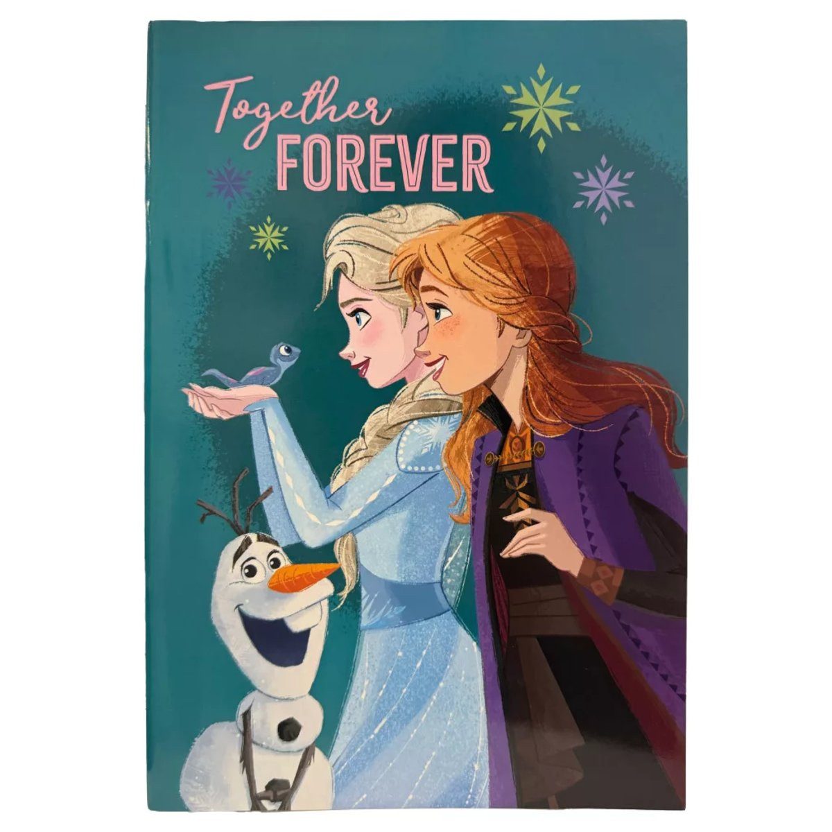 Disney Kreativset Disney Eiskönigin Together B/5 liniertes Heft 40 Blatt