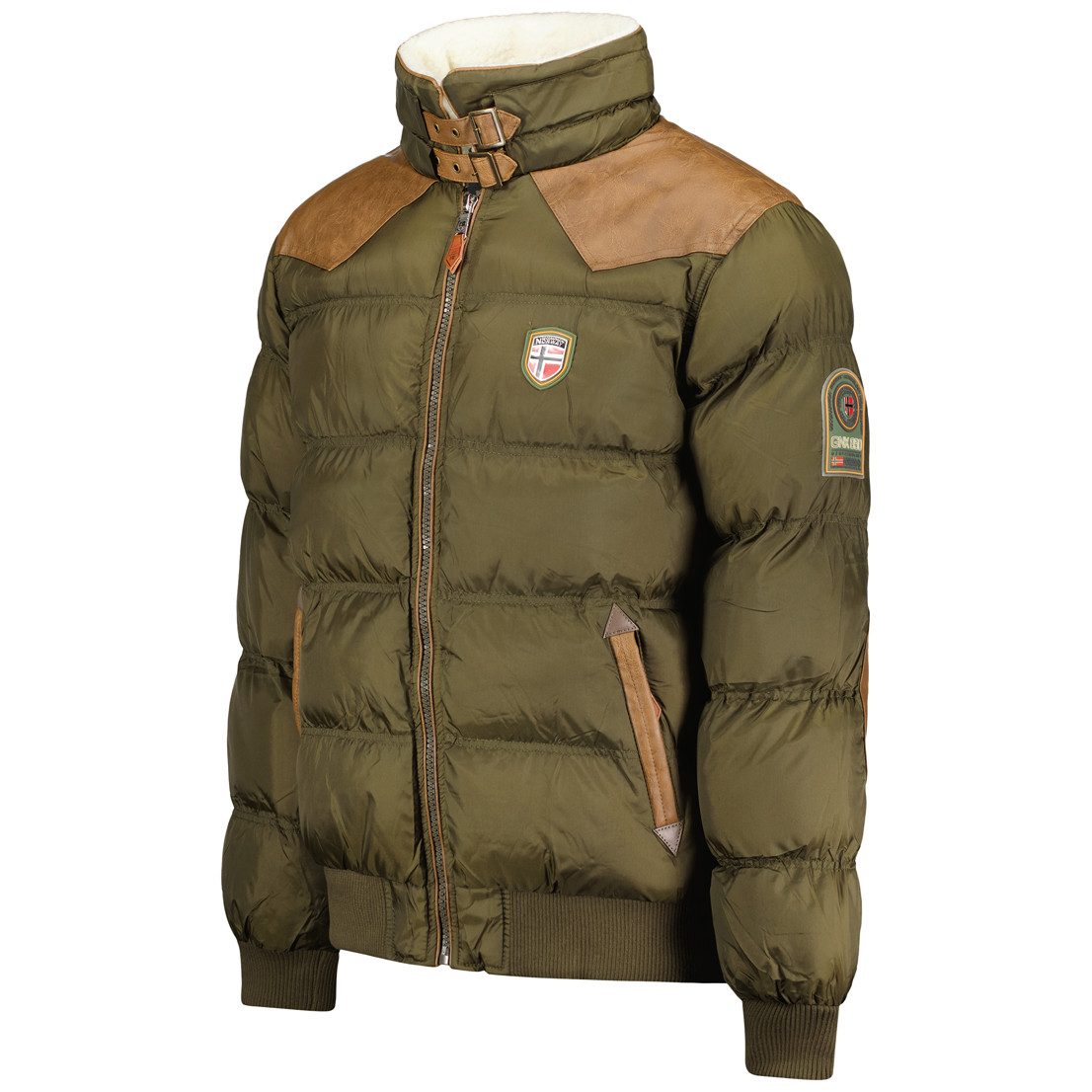Geographical Norway Winterjacke Herren Regular Fit Outdoor baabramovitch Wind-, wasser- und kälteabweisend, ideal für kalte Wintertage