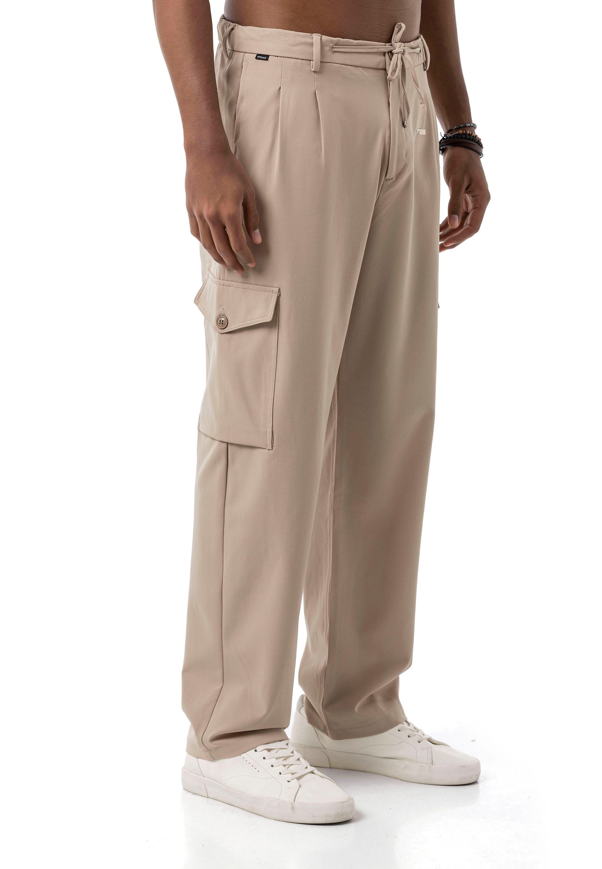 RedBridge Cargohose by Spruce - mit Tunnelzug und Seitentaschen - Urban Look – Bild 2 von 5