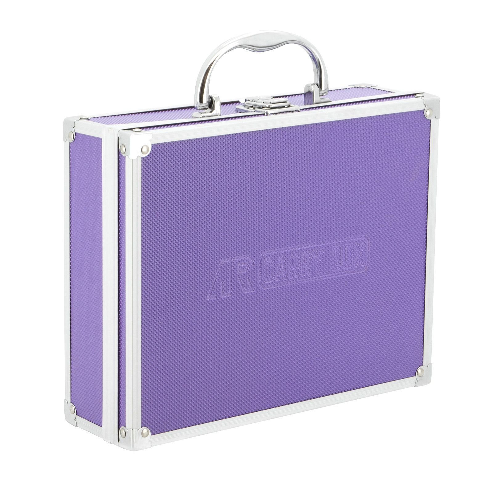 ECI Tools Werkzeugkoffer Aluminium Koffer Lila Box mit Schaumstoffeinlage 560025