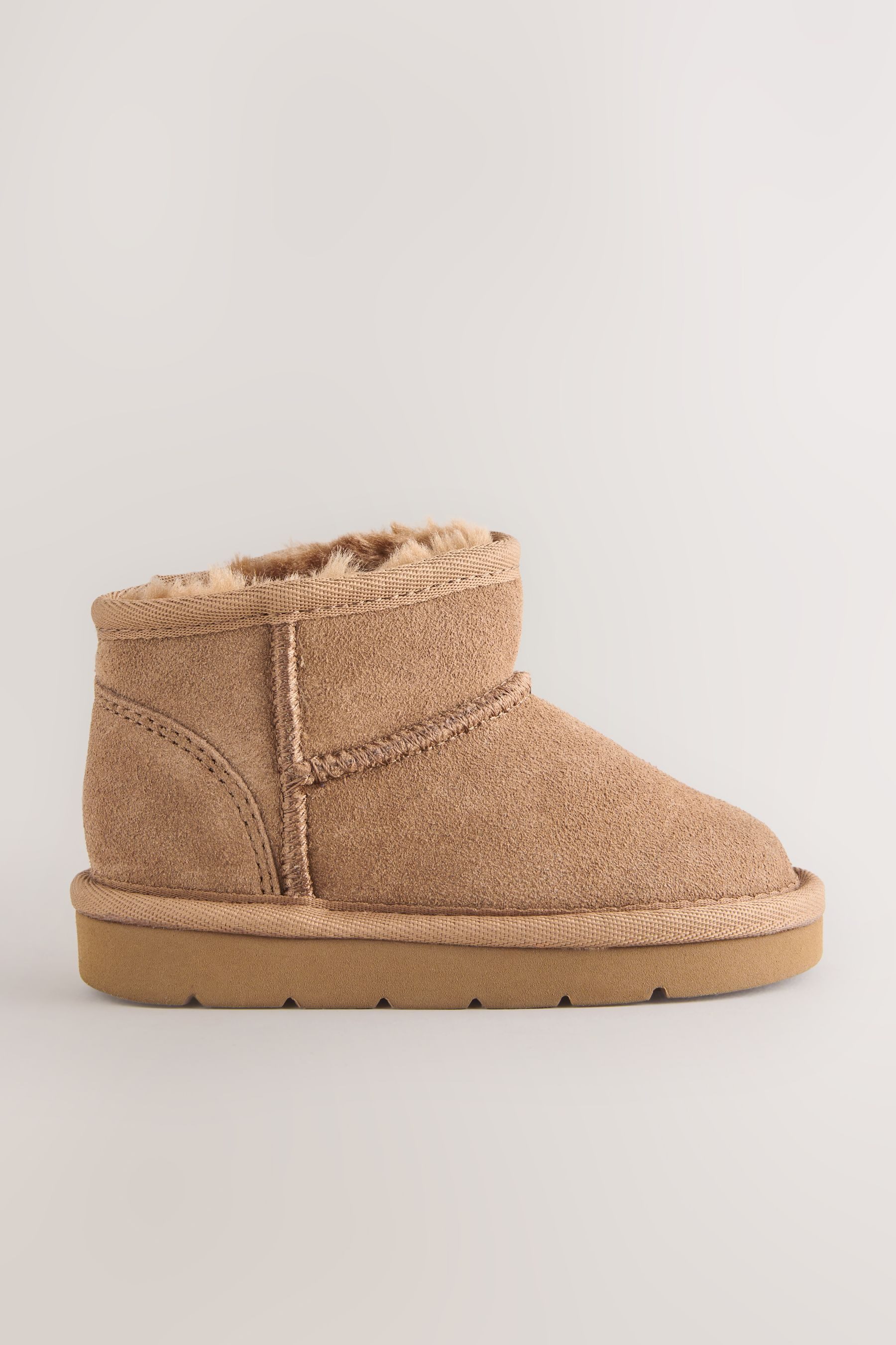 Next Wasserabweisende Schlupfstiefel aus Veloursleder Babystiefel – Bild 2 von 5