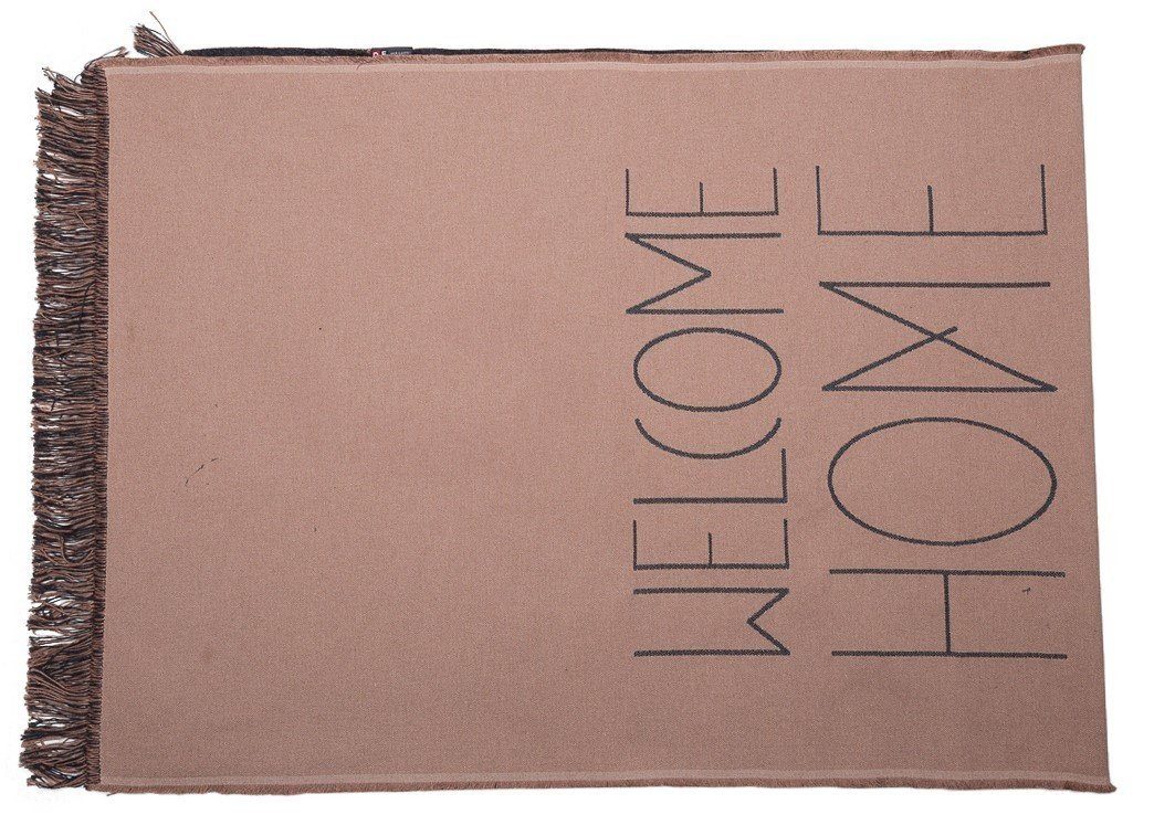 DAVID FUSSENEGGER Teppich Goliath 'Welcome Home' 75 x 200 cm