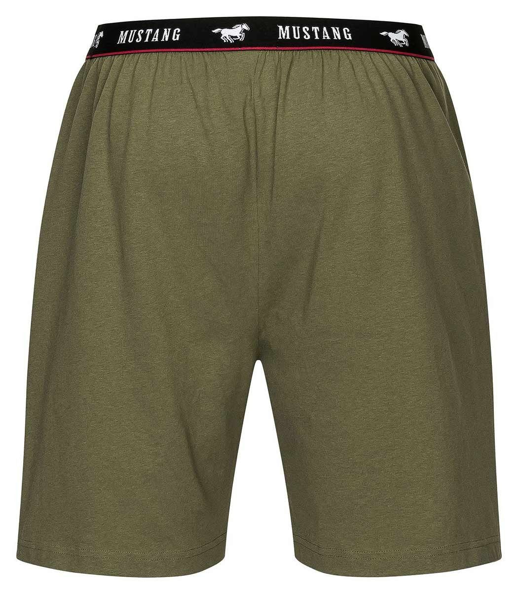 MUSTANG Boxershorts Herren Bermudahose BRIAN (1-St) aus hautfreundlicher Baumwolle