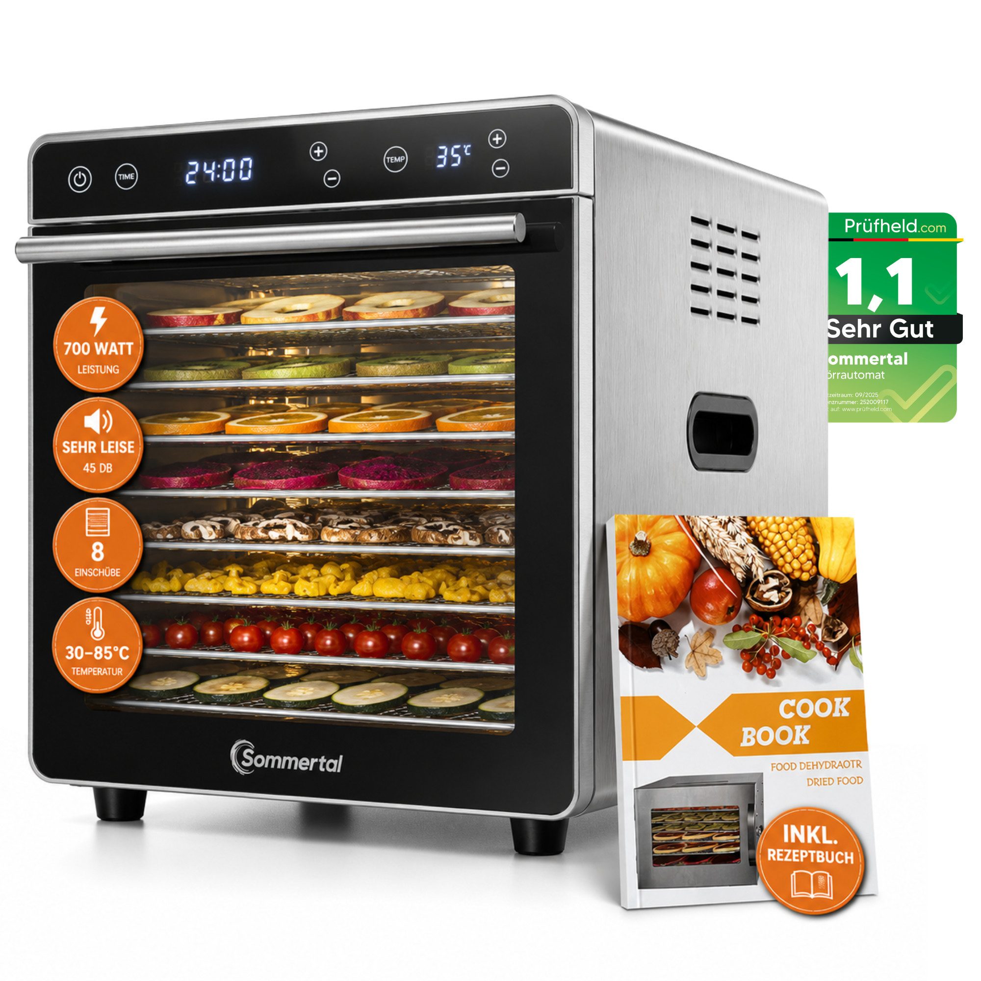 Sommertal Dörrautomat 700 W