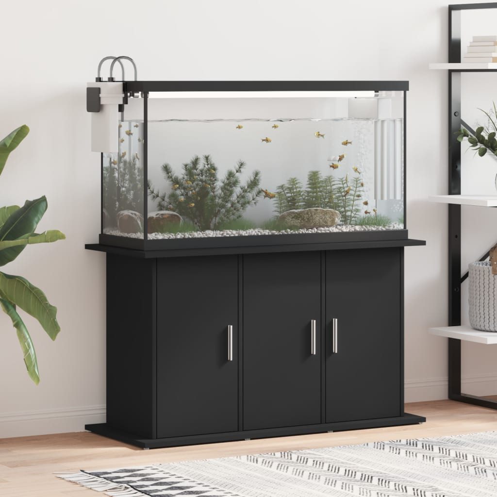 vidaXL Aquariumunterschrank Aquariumständer Schwarz 101x41x58 cm günstig online kaufen