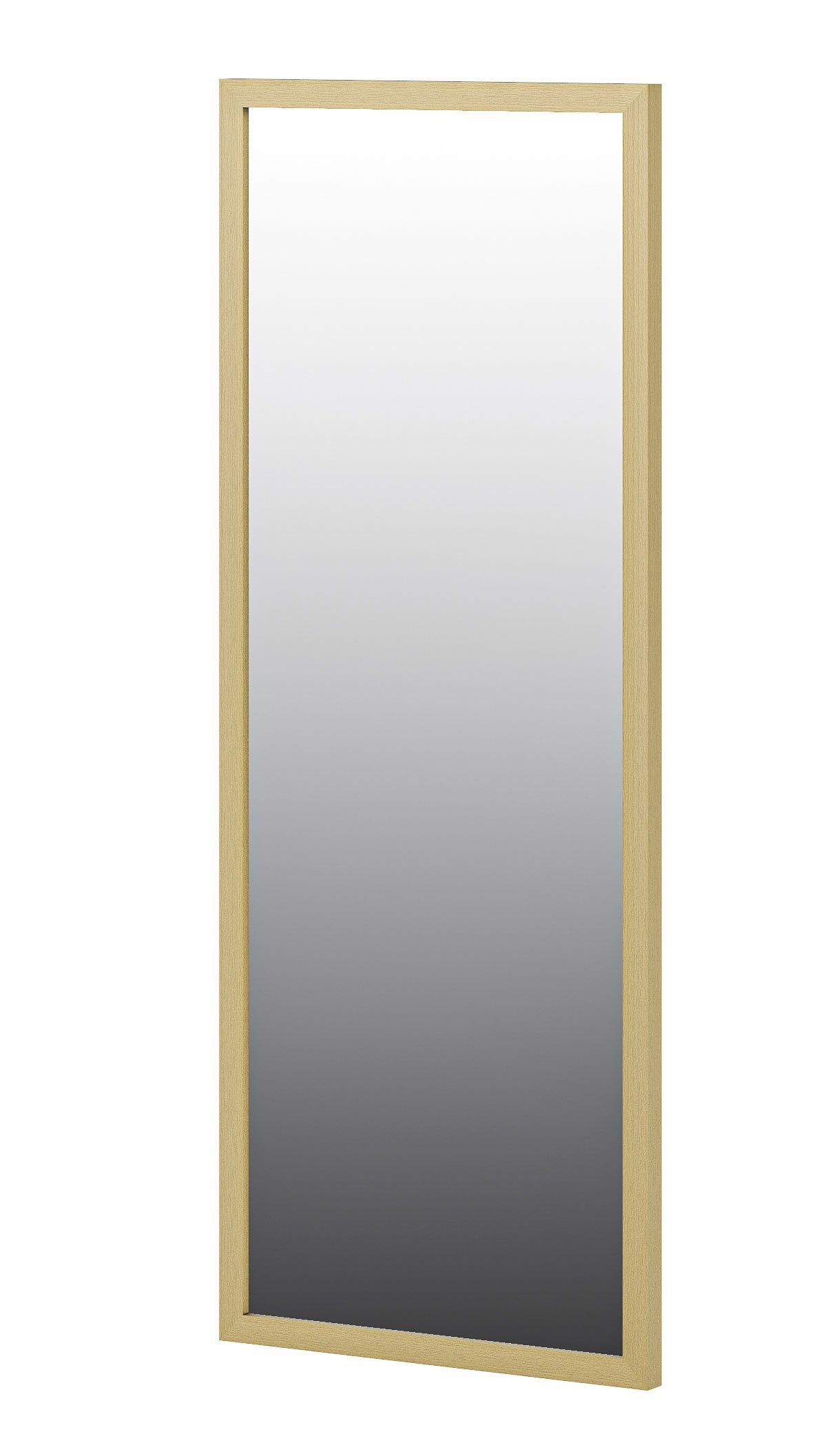 Feldmann-Wohnen Wandspiegel Luxor, 35x2x90cm Brushed Gold Finish