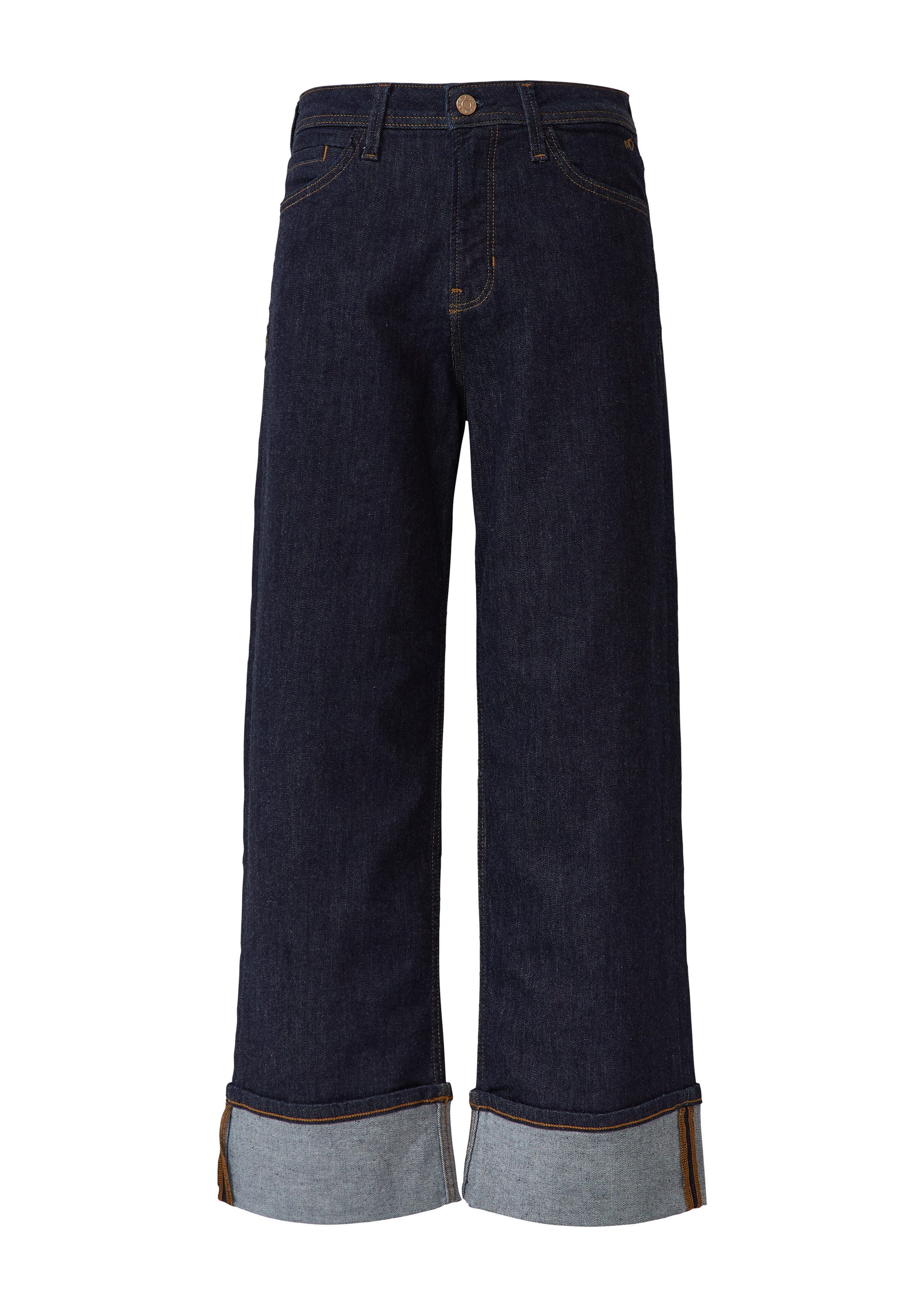 s.Oliver Weite Jeans Jeans-Hose SURI Cropped Jeans Suri / Regular Fit / Mid günstig online kaufen