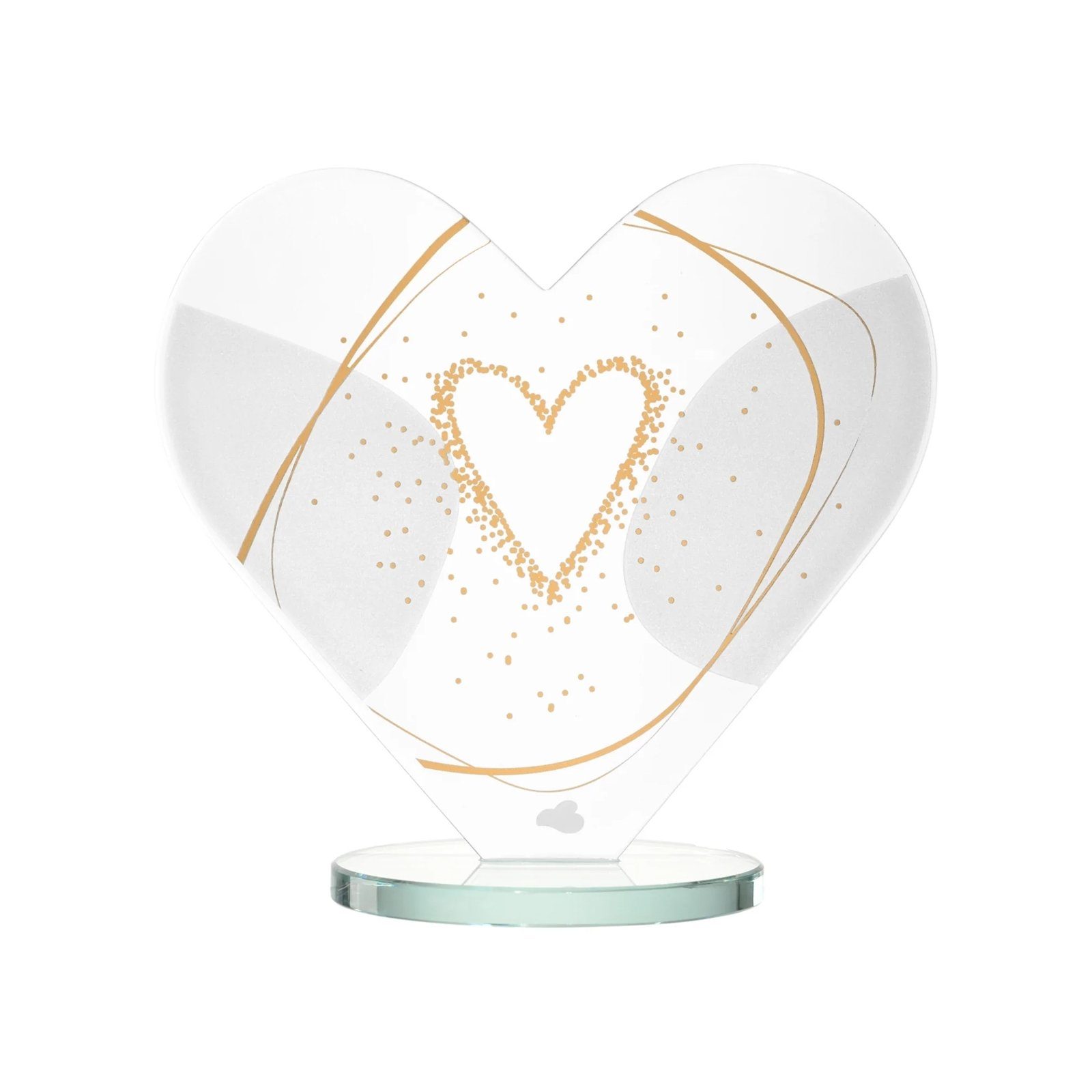 LEONARDO Dekoobjekt Deko Herz Glas EMOZIONE Herz (Stück, 1 St), Dekofigur günstig online kaufen