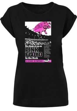 F4NT4STIC T-Shirt Pink Floyd Le Stade Olympique Vintage Classic Conecrt Shirt Damen,Premium Merch,Regular-Fit,Kurze Ärmel,Bandshirt