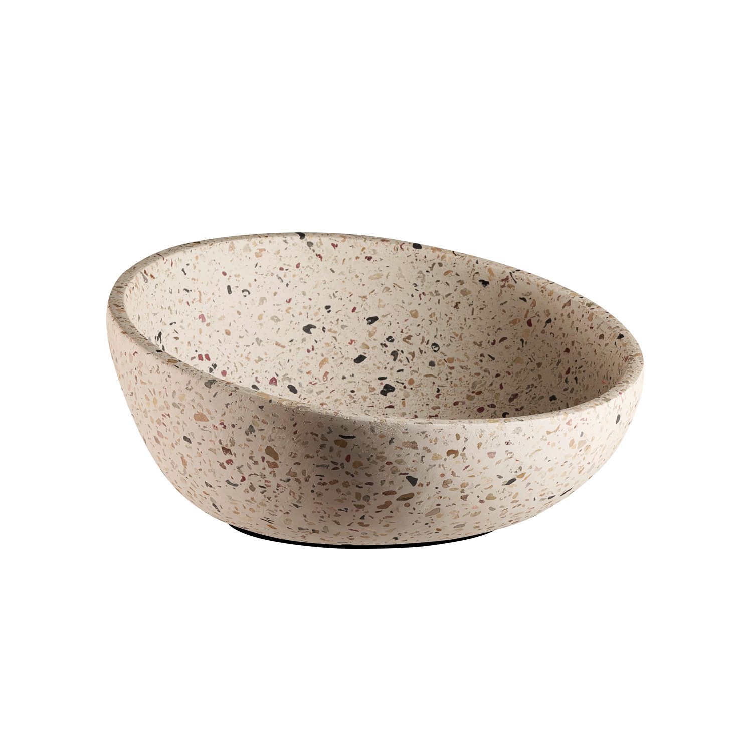 APS Schale TERRAZZO, Beton, (1-tlg), Beton, Terrazzooptik