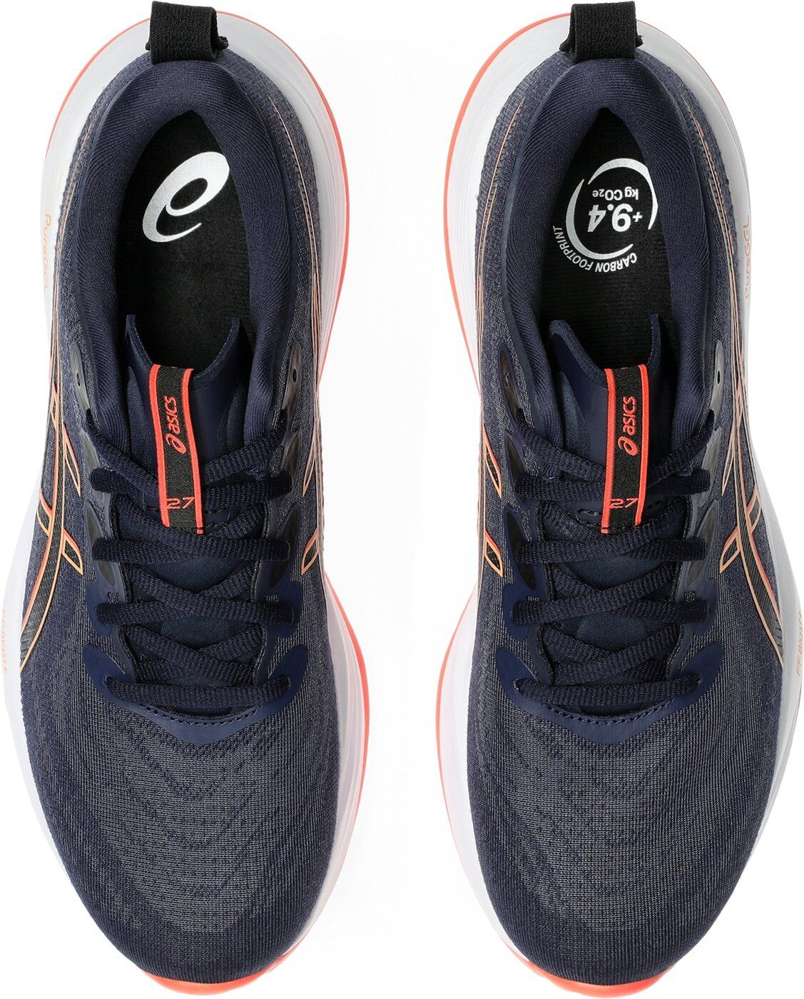 Asics GEL-CUMULUS 27 MIDNIGHT NAVY/WOLF GREY-BLACK- Laufschuh