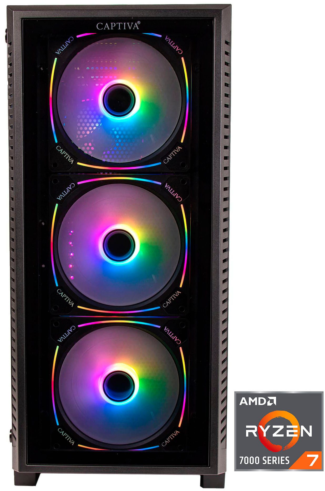 CAPTIVA Highend Gaming R10-3051 Gaming-PC (AMD Ryzen 7 7800X3D, GeForce® RTX™ 5070, 32 GB RAM, 1000 GB SSD)