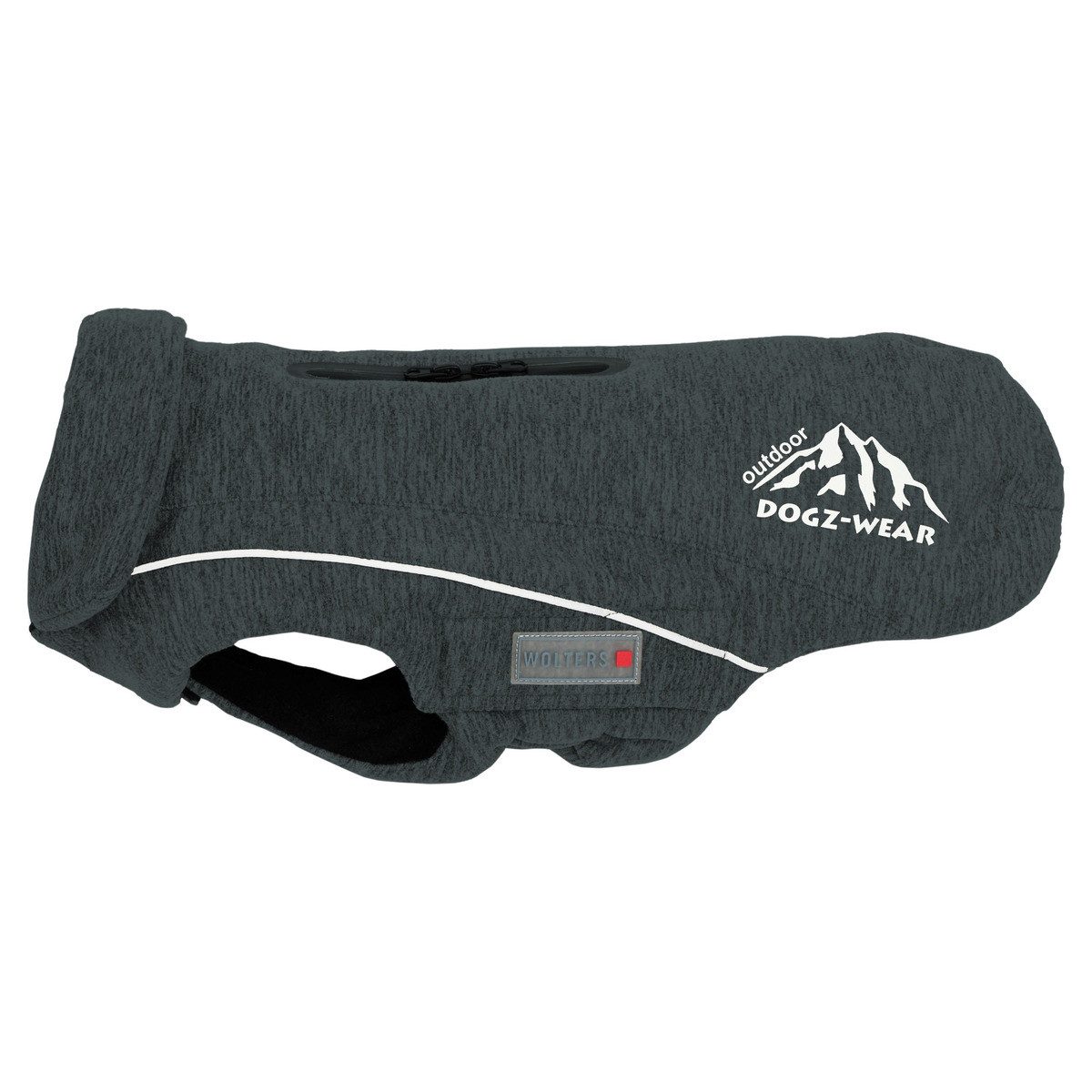 Wolters Hundemantel Fleecejacke Dogz-Wear grau meliert