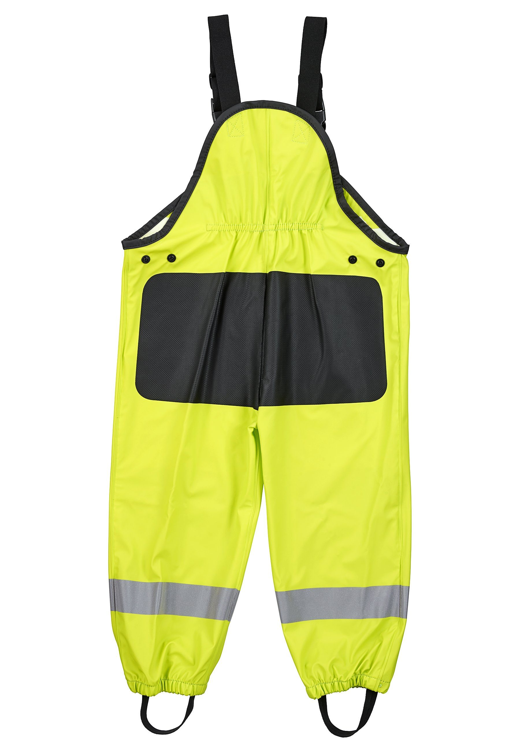 Reflektoren Sterntaler® uni Regenhose Funktions-Regenhose Trägern Kinder, Funktions-Regenhose Regenhose und (1-tlg) mit hellgrün