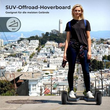 ihoverboard Balance Scooter H8Pro+K3 Hoverboard Offroad 8,5 Zoll mit Bluetooth Lautsprecher, 700,00 W, 20,00 km/h