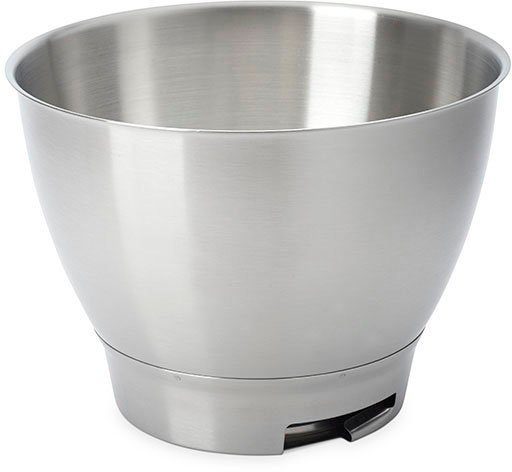 KENWOOD Küchenmaschinenschüssel Chef Edelstahl-Rührschüssel KAT300SS, Edelstahl, Geeignet für alle Chef Küchenmaschinen der KVC3000 Serie