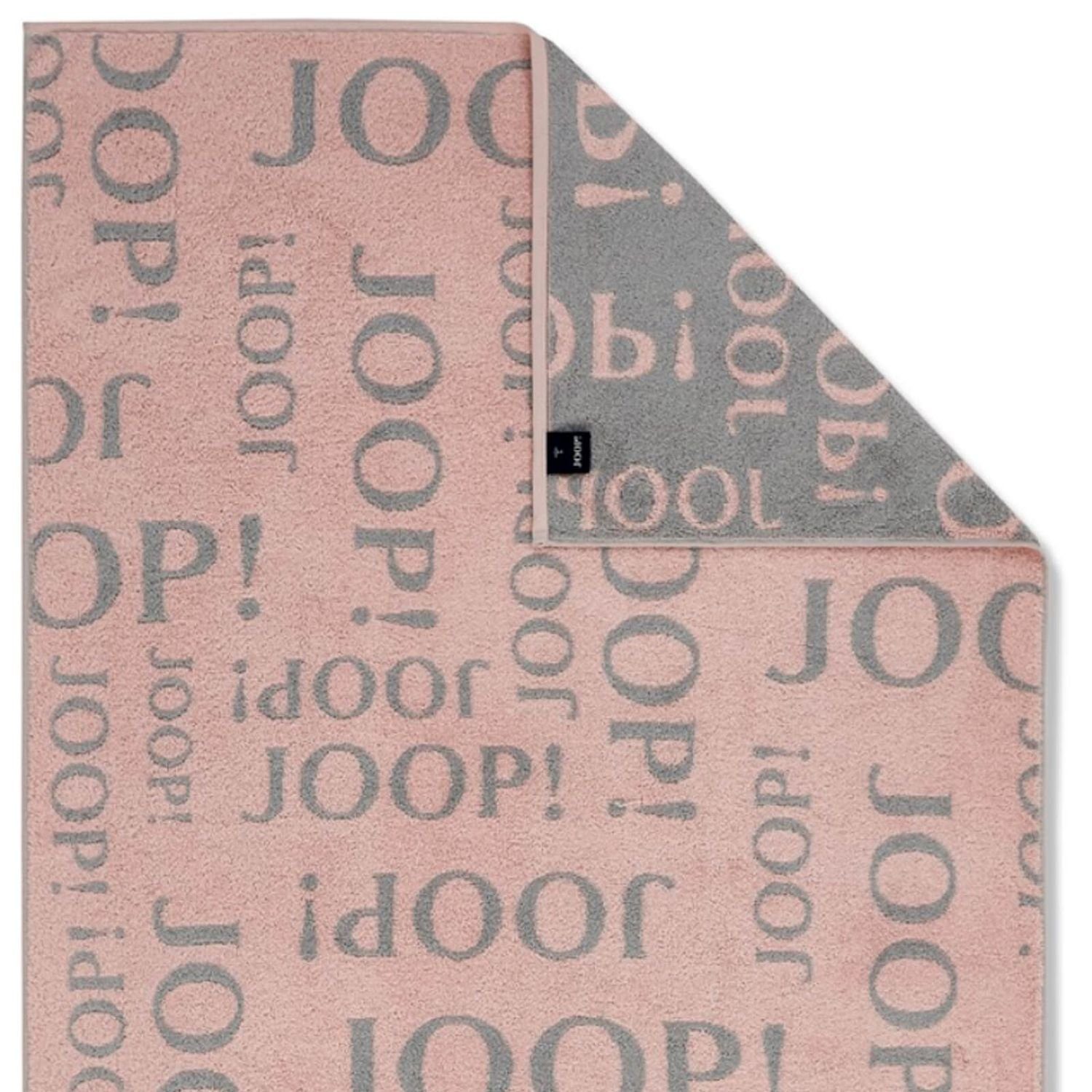 Joop! Badetuch, Rosè, Repeat Rose (1-St), 27 Saunalaken 1684 Active Saunatuch Walkfrottier Wellnesstuch,