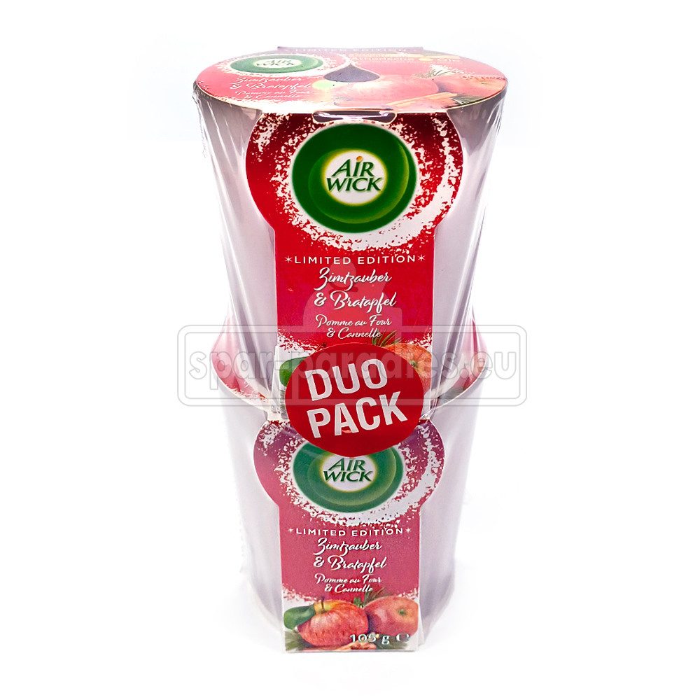 Air Wick Duftkerze Air Wick Wohlfühl-Duftkerzen Zimtzauber & Bratapfel, 2x günstig online kaufen