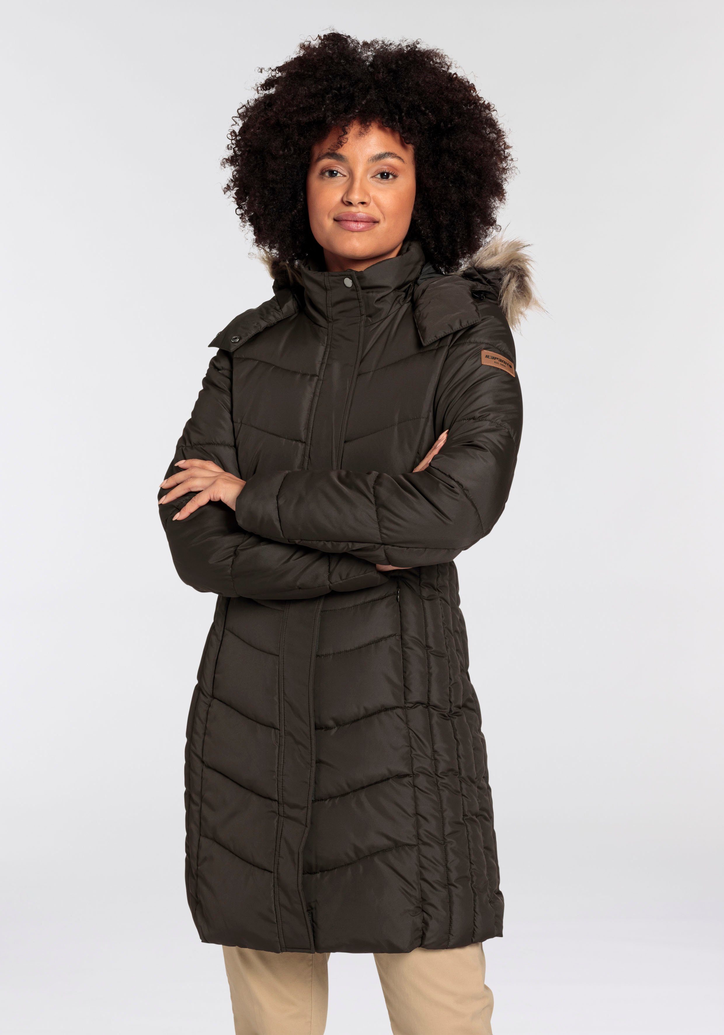 Icepeak Steppmantel PAIVA Wärmend & wasserabweisend & windabweisend günstig online kaufen