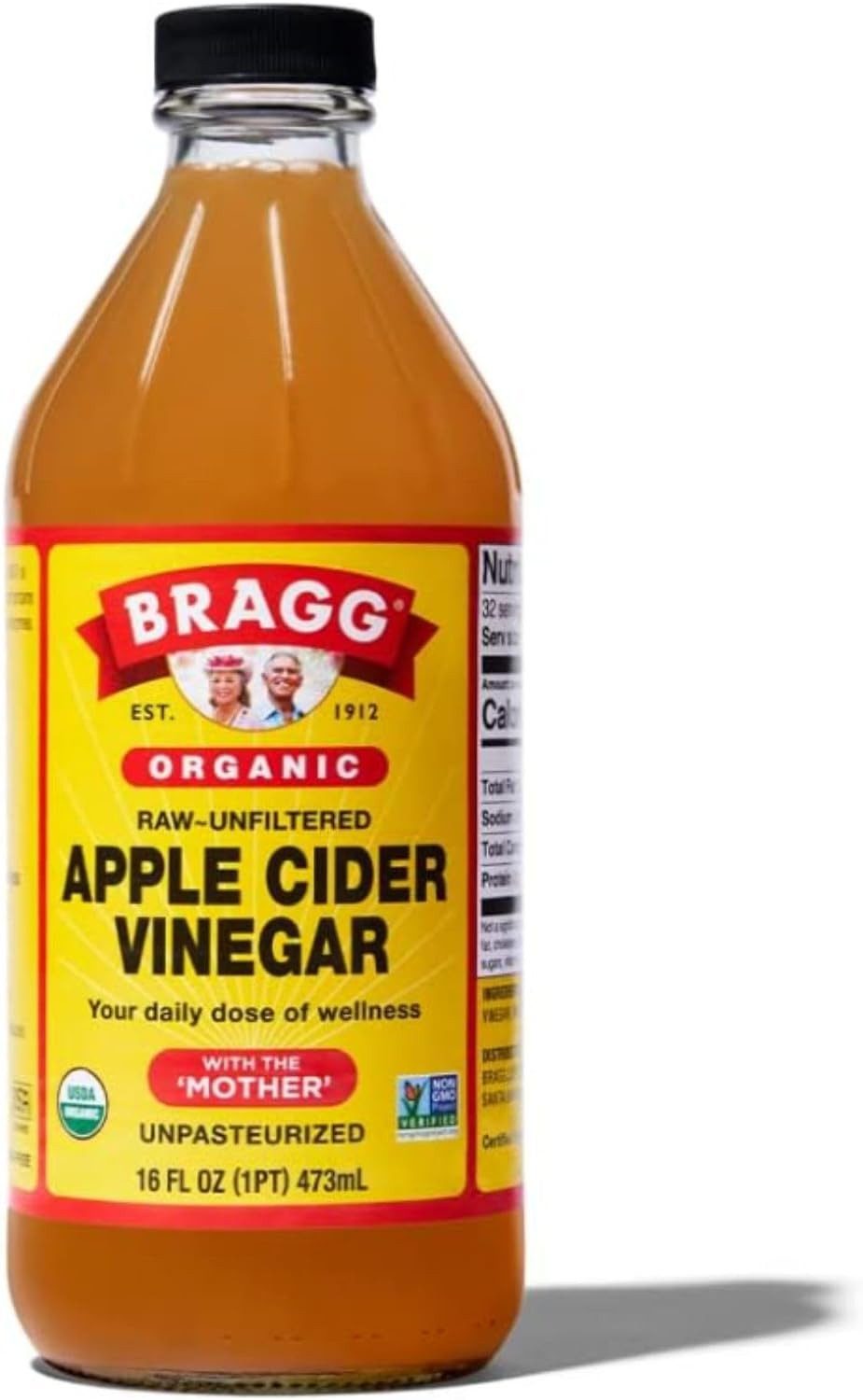 Bragg Essig Bragg Organic Apple Cider Vinegar - Bio Apfelessig, 473 ml