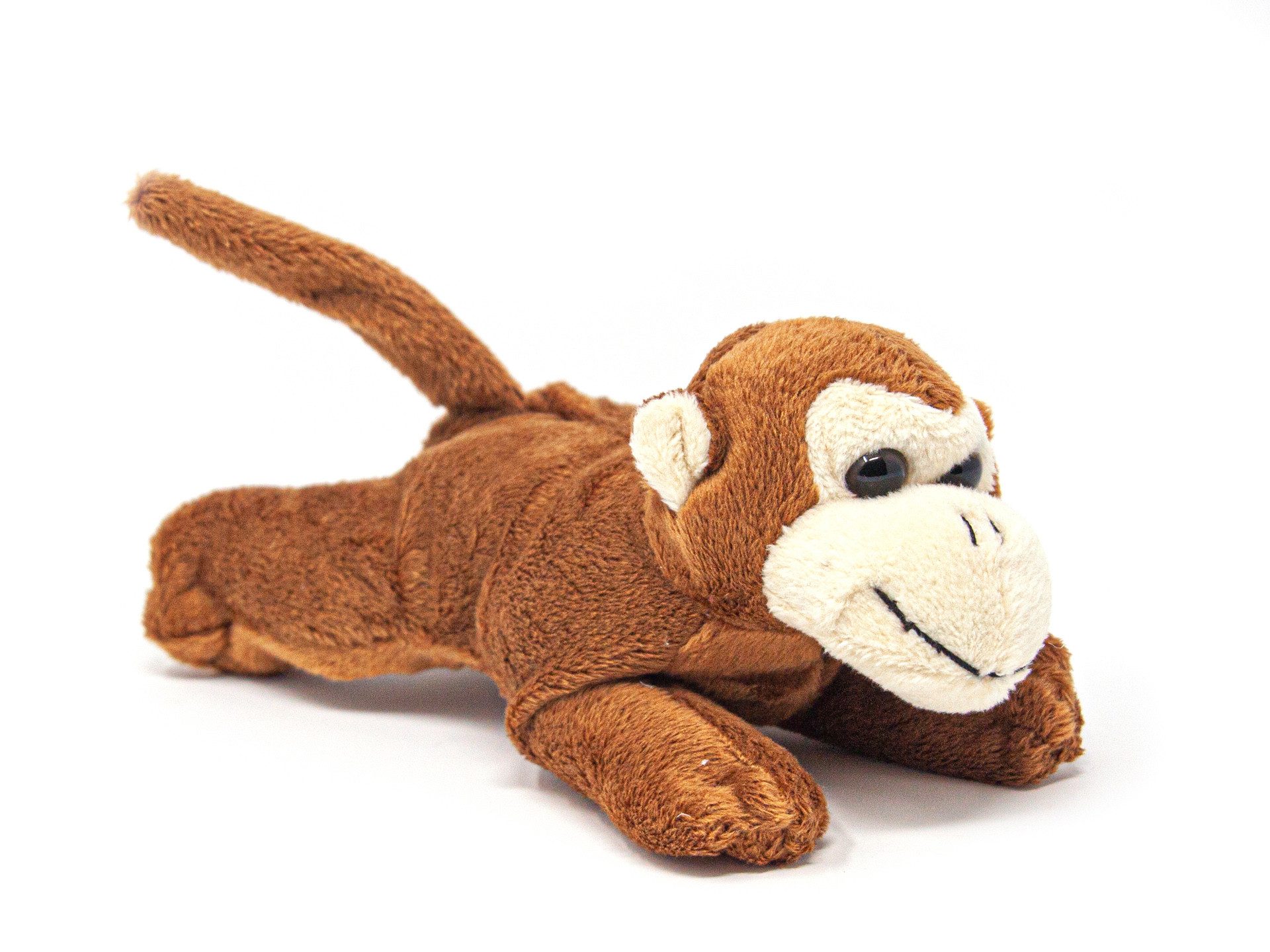 Kuscheltier Cornelissen - Kuscheltier - Affe liegend - 17 cm