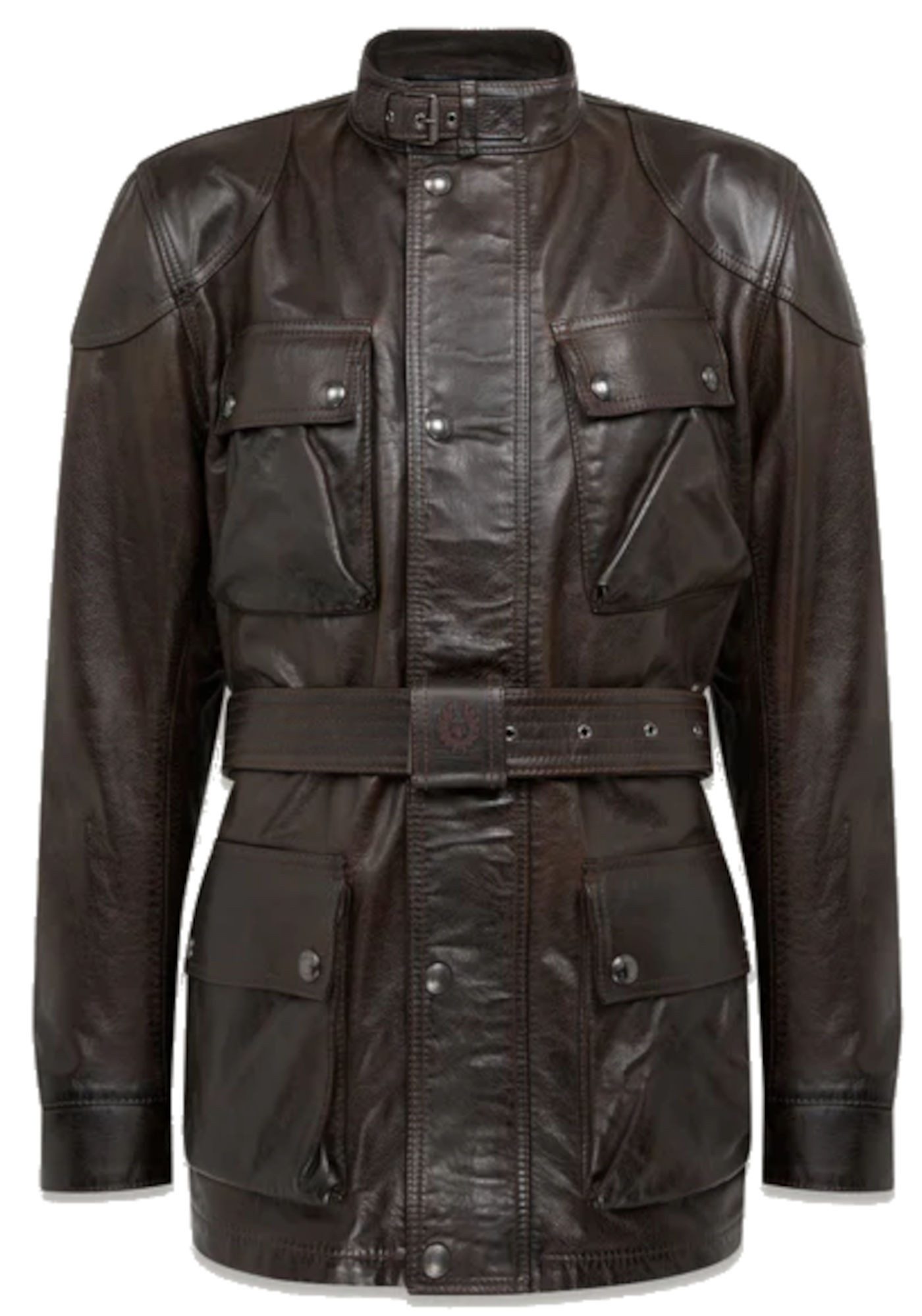 Belstaff Motorradjacke Trialmaster Motorrad Lederjacke Ellenbogenprotektoren enthalten,Schulterprotektoren enthalten