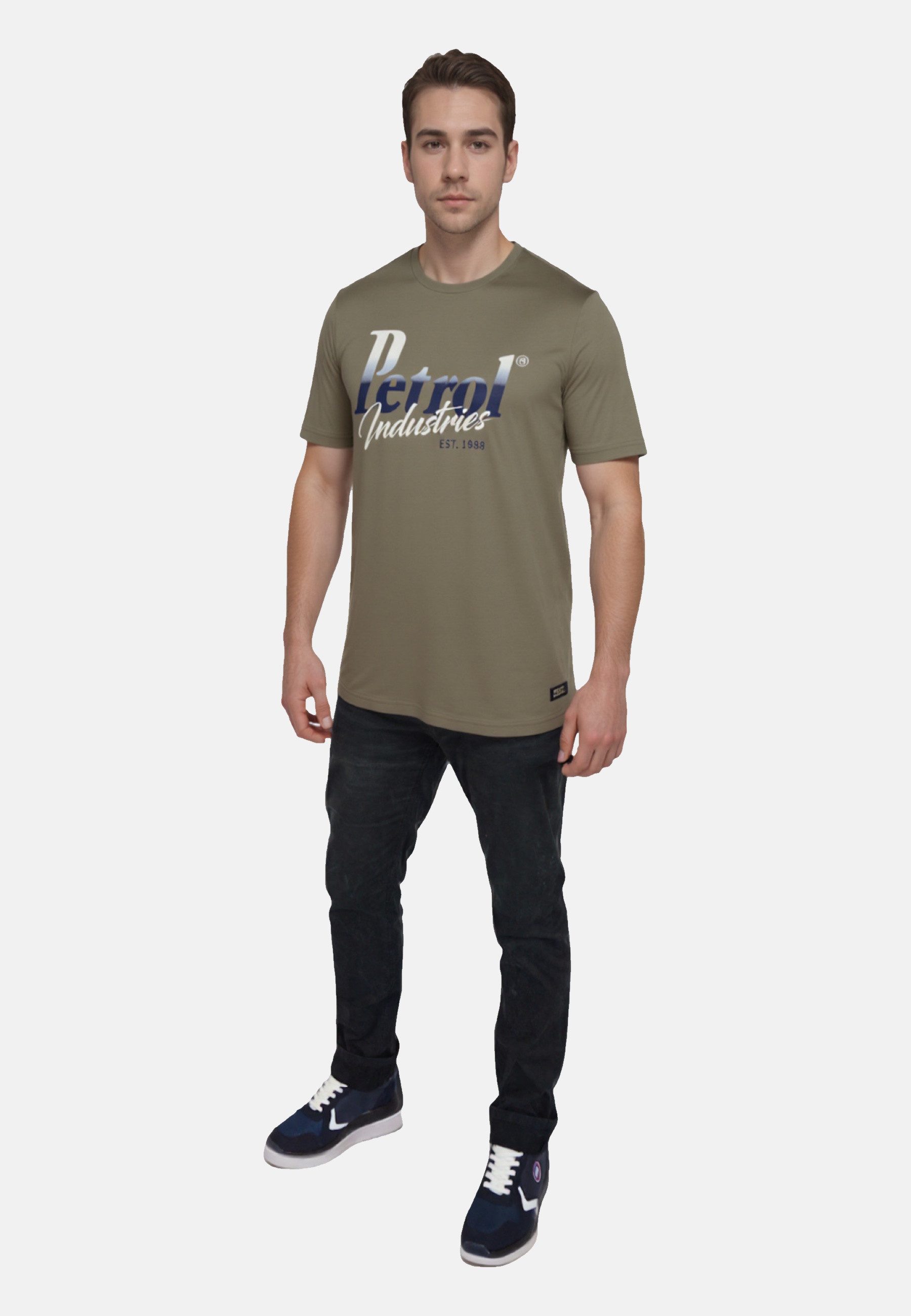 Petrol Industries T-Shirt T-Shirt Kurzarmshirt (1-tlg., 1)