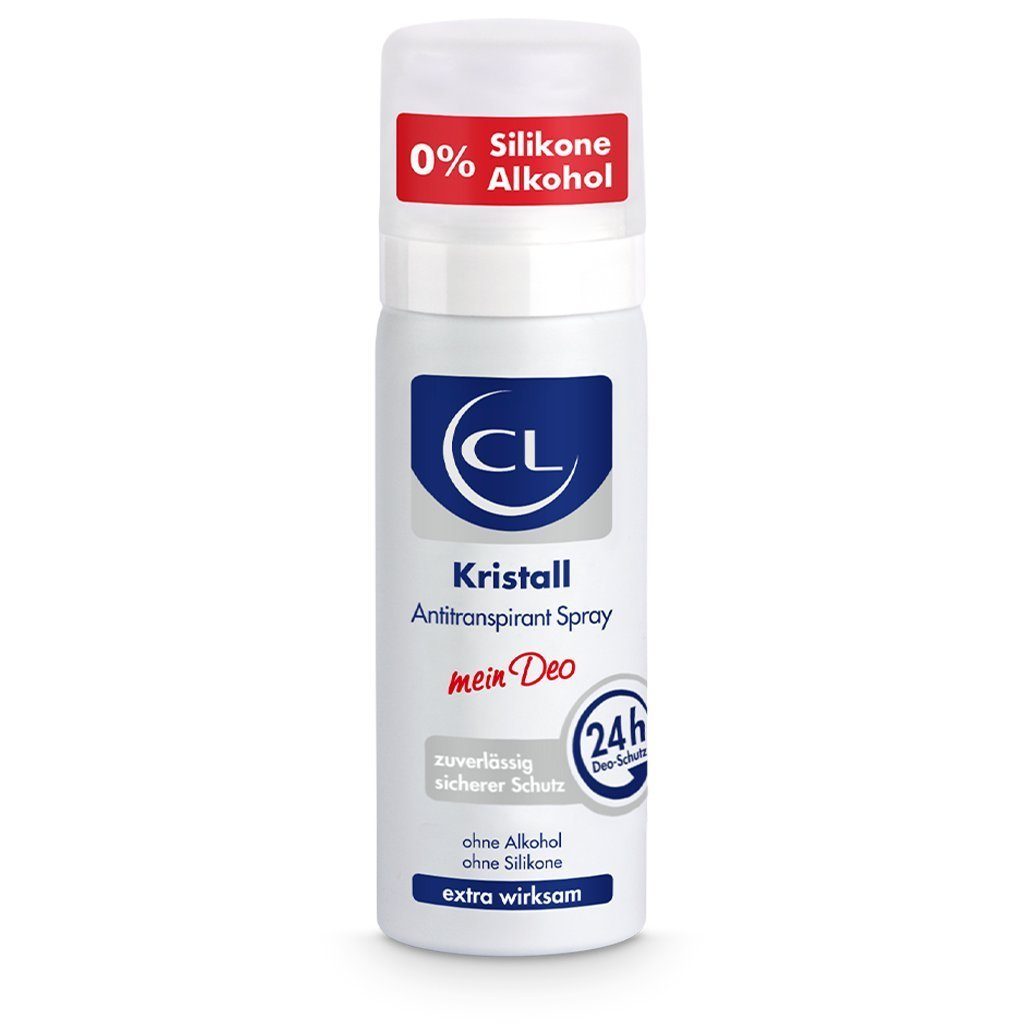 CL Deo-Spray Kristall Antitranspirant gegen starkes Schwitzen - 50 ml, 1-tlg.