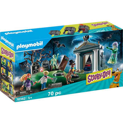 Playmobil® Konstruktionsspielsteine SCOOBY-DOO! Abenteuer auf dem Friedhof
