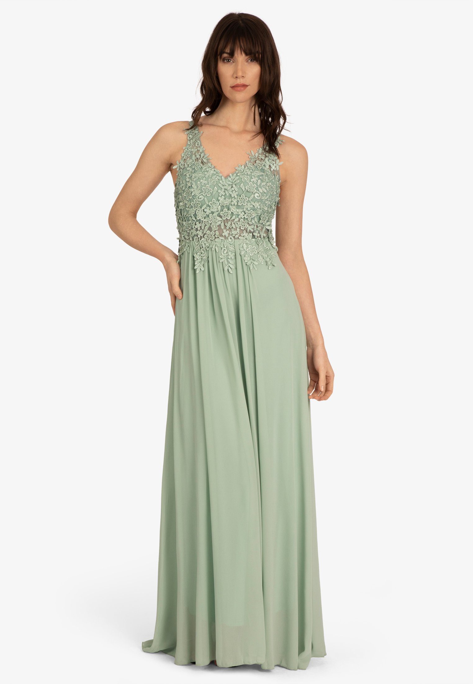 Kraimod Abendkleid aus Chiffon, Spitze und günstig online kaufen