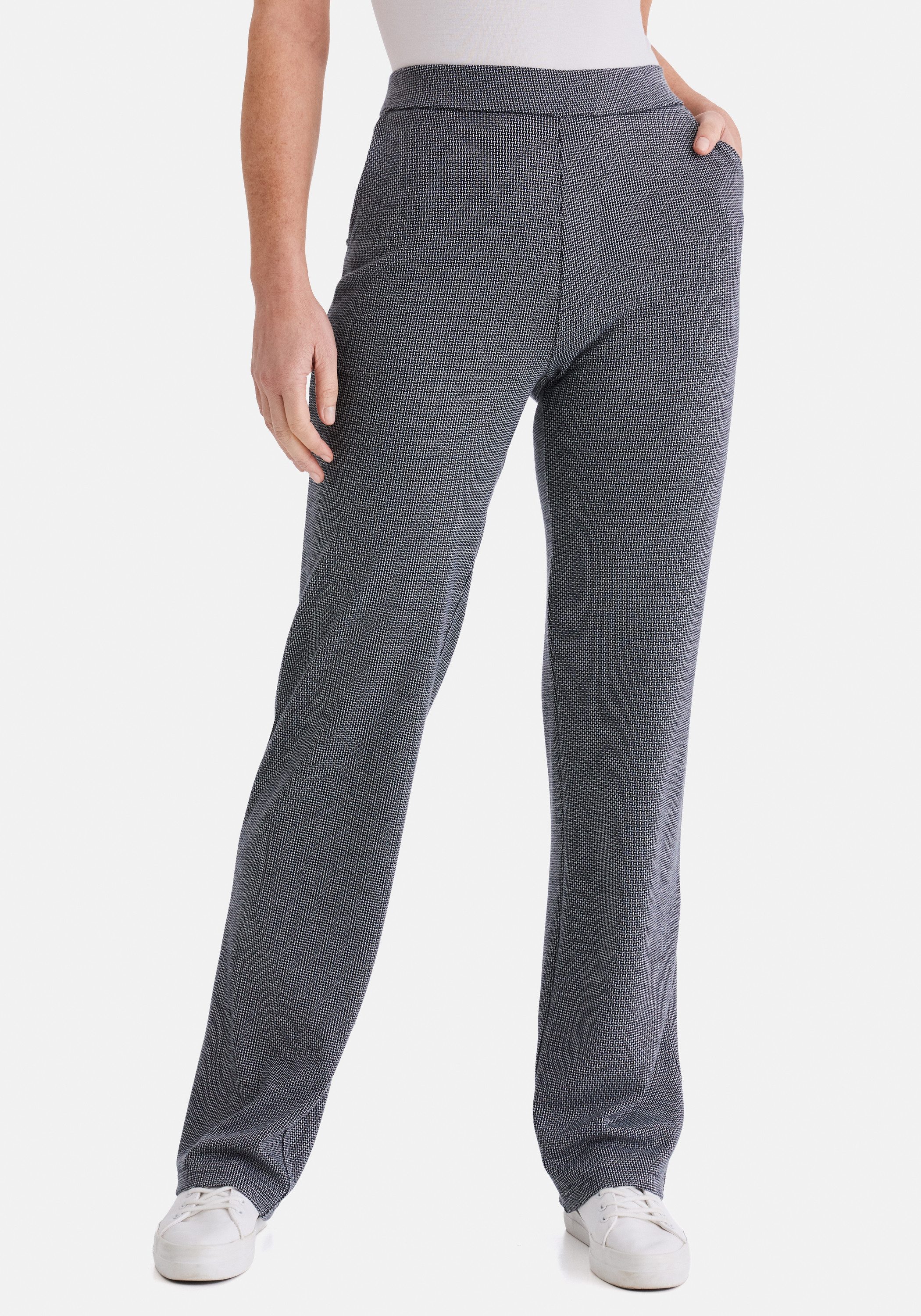 STOOKER WOMEN Schlupfhose Mary Jersey Wide leg fit Jeans Wide Leg Fit Casual Clean Wash Jersey für Damen