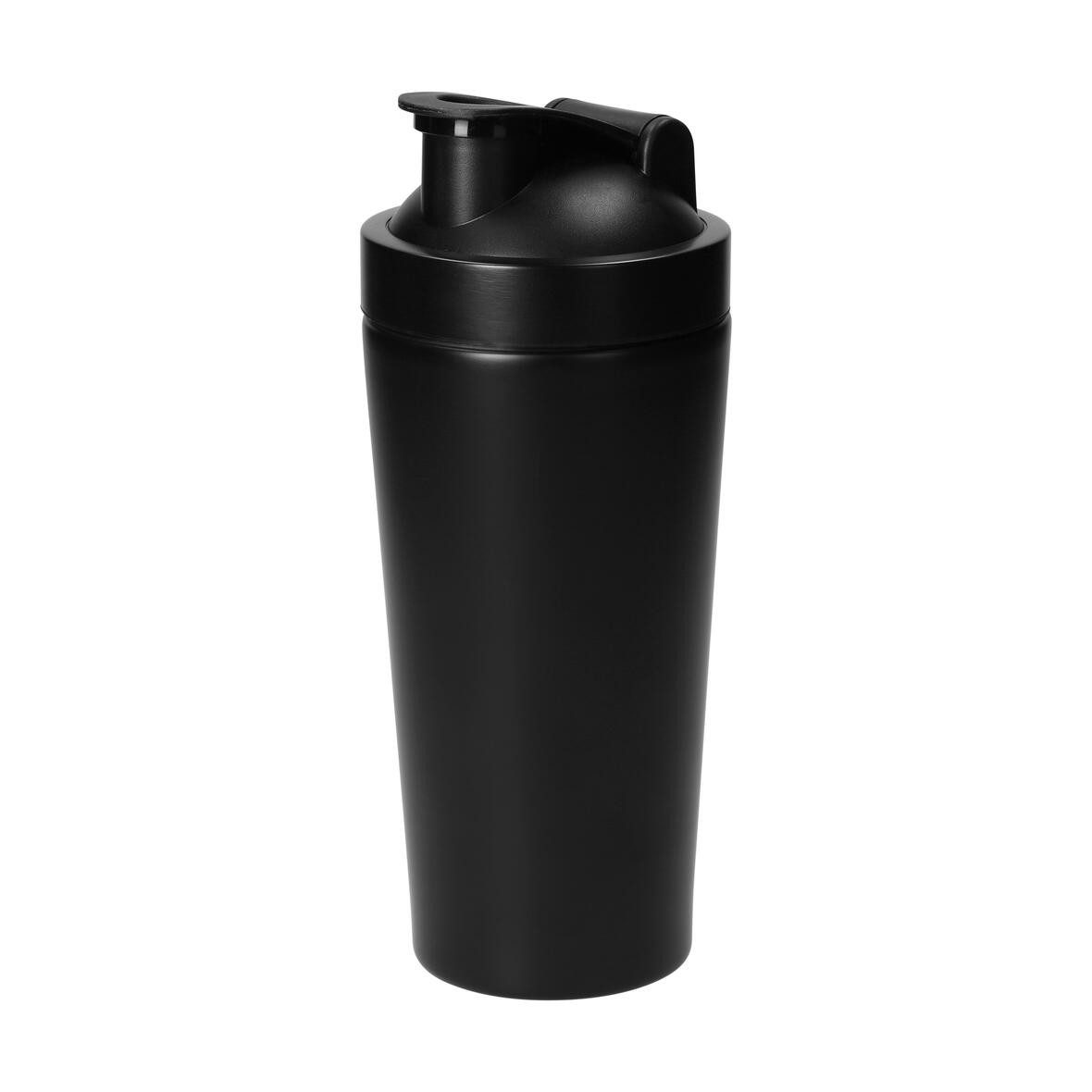 Protein Shaker Protein Shaker Edelstahl 600 ml - auslaufsicherer Shaker mit Sieb