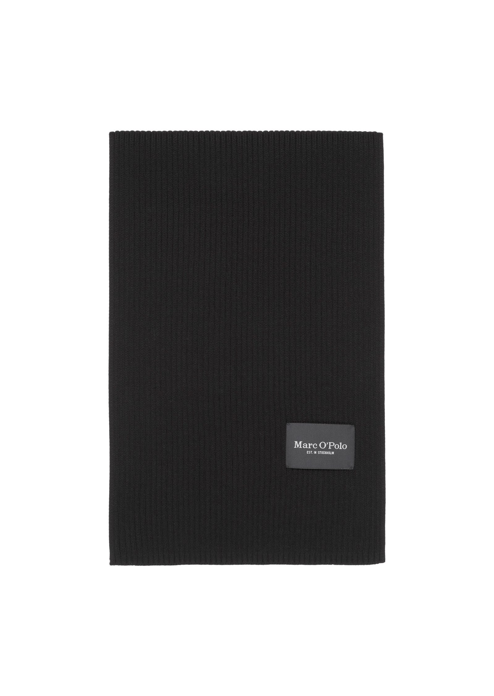 Marc O'Polo Strickschal aus reiner Bio-Baumwolle
