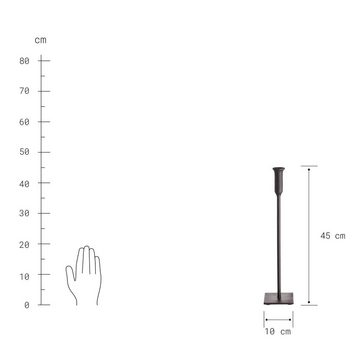 BUTLERS Kerzenhalter RUST Kerzenhalter Höhe 45cm
