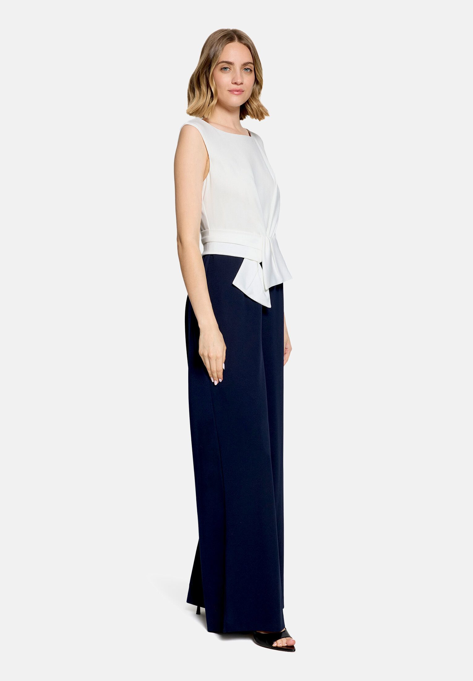 Vera Mont Overall Damen mit weitem Bein (1-tlg) Bunddetail