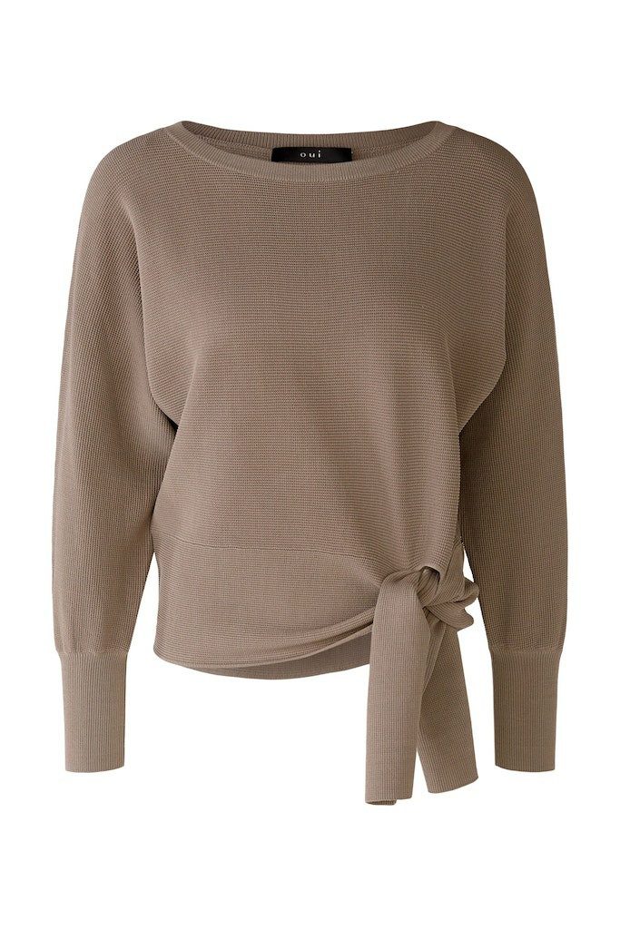 Oui Rundhalspullover Rundhalspullover für Damen (1-tlg) günstig online kaufen