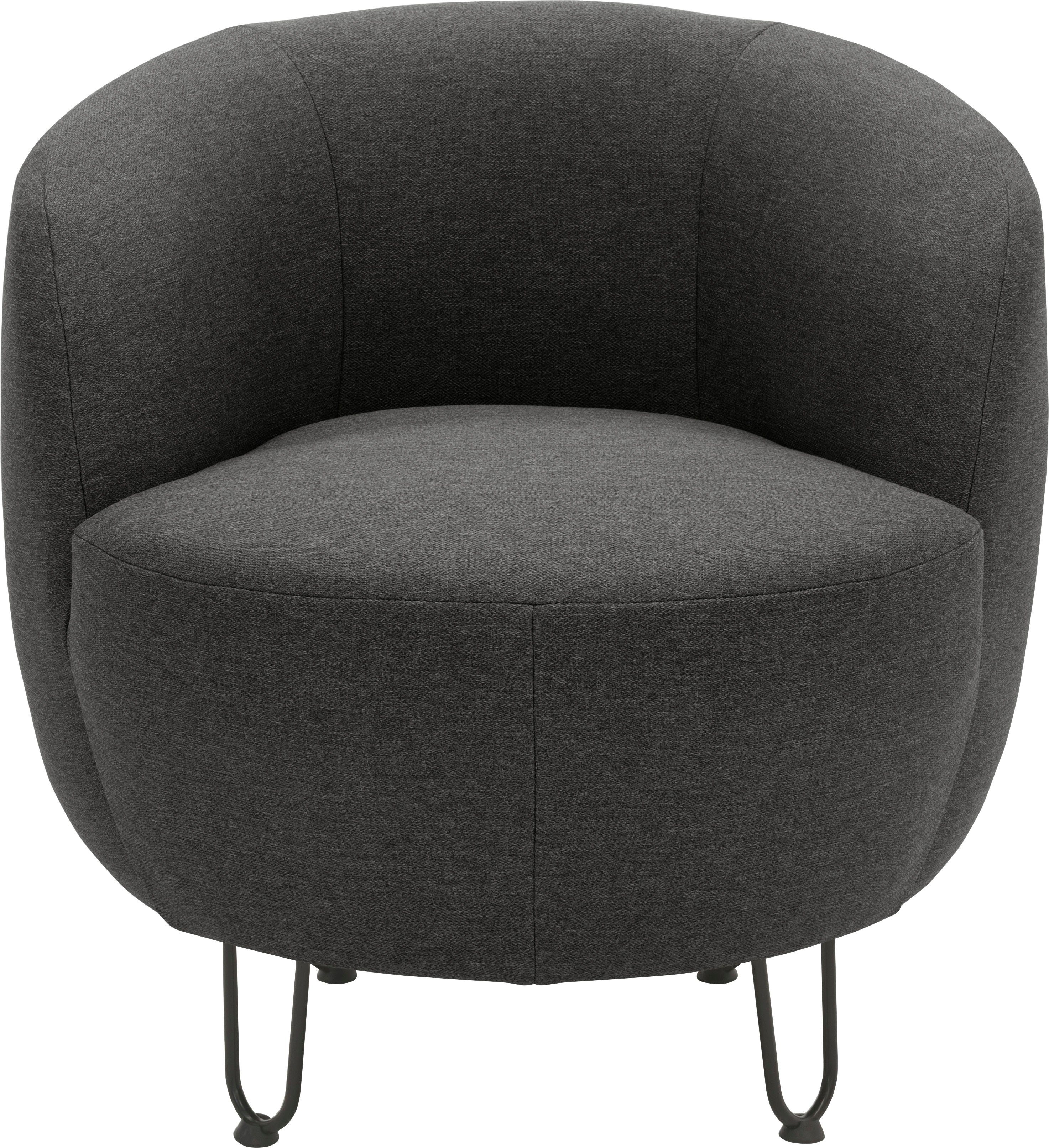 INOSIGN Sessel Anjuli, Runde Form, perfektes Einzelstück