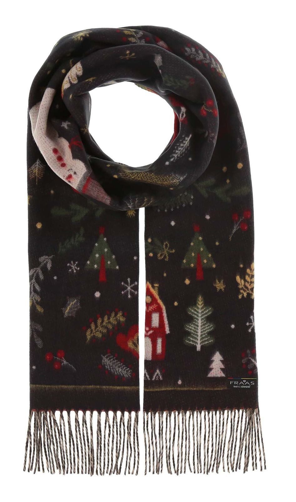 Fraas Modeschal Cashmink® Scarf With Christmas günstig online kaufen