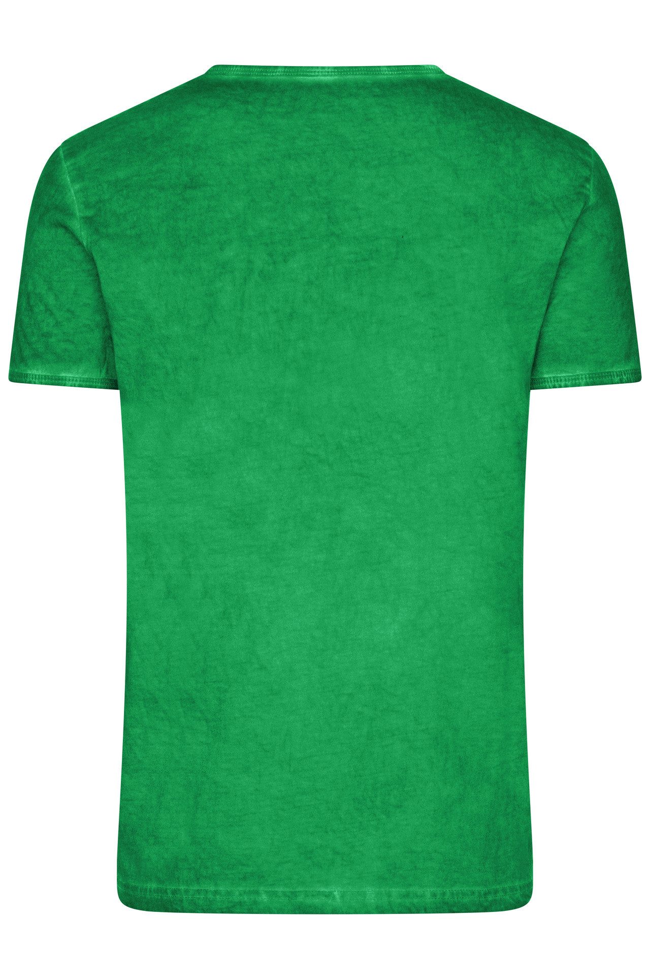 James & Nicholson T-Shirt Doppelpack Figurbetontes Herren T-Shirt mit Spray Print JN976 (Doppelpack, 2er-Pack) Trendiges T-Shirt mit V-Ausschnitt