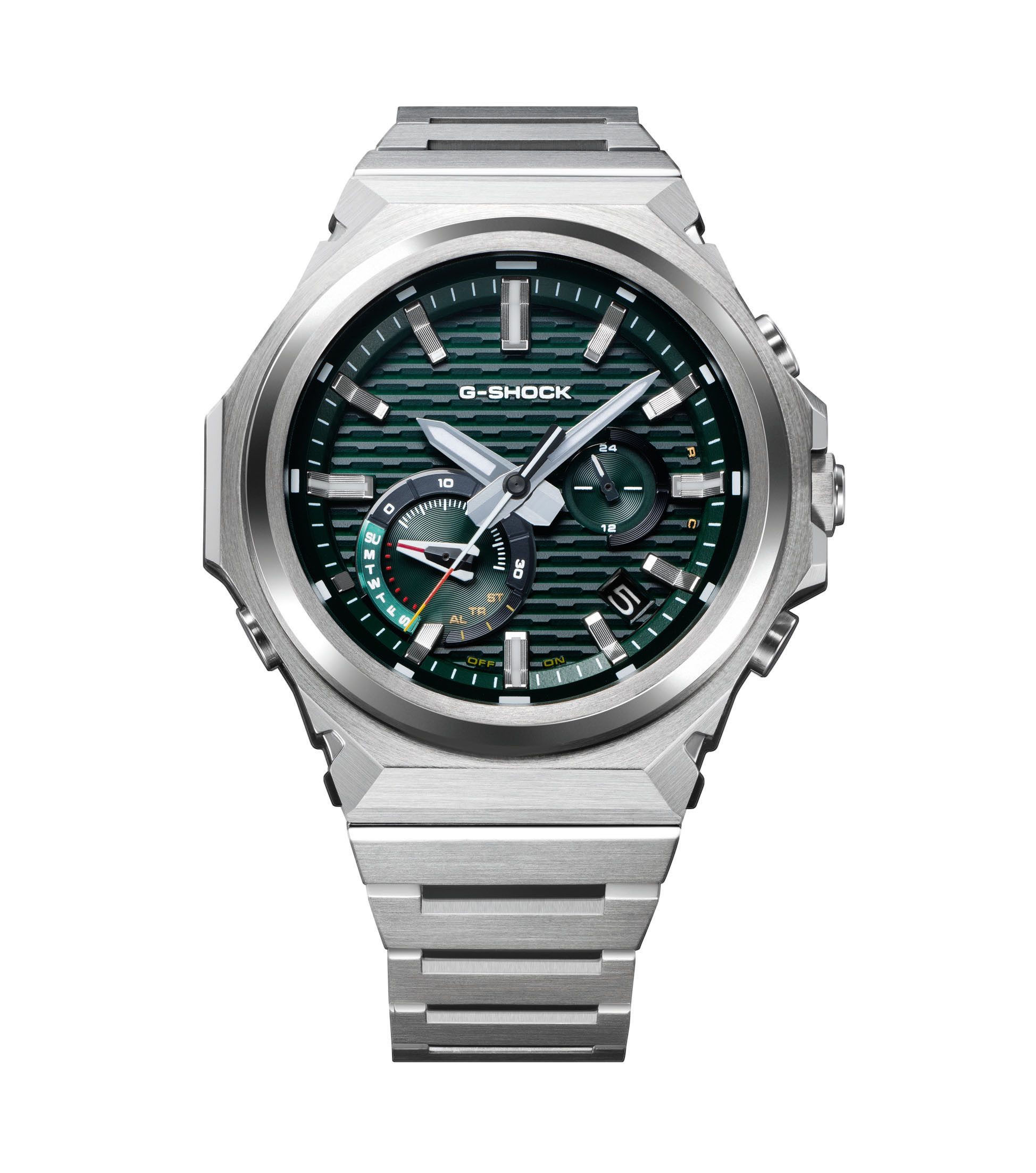 CASIO G-SHOCK GST-B1000D Smartwatch, Armbanduhr, Herren, Bluetooth, Super Illuminator, Flight Log Memory
