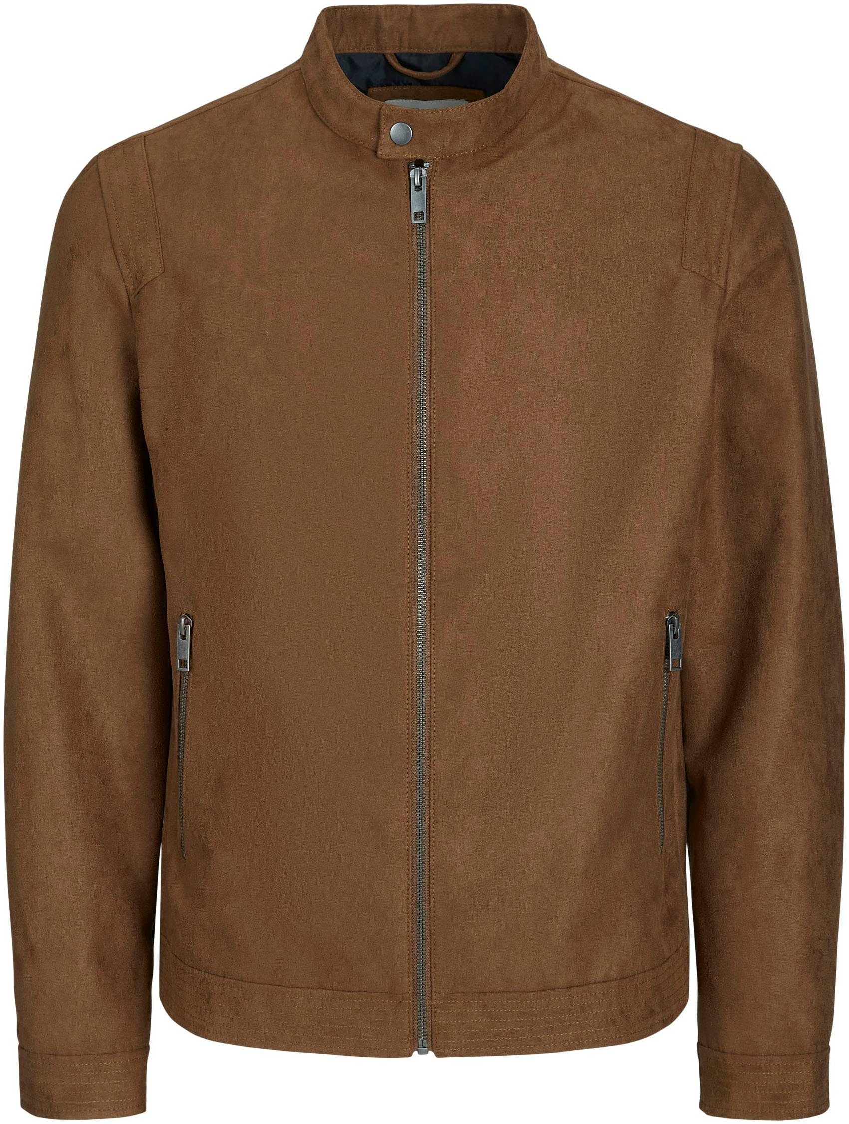 Jack & Jones Bikerjacke JJEROCKY CLEAN JACKET NOOS