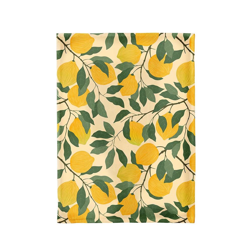 chic.mic Geschirrtuch Vitamin C Zitrone, (1-tlg), 100% Bio Baumwolle, 50x70 günstig online kaufen