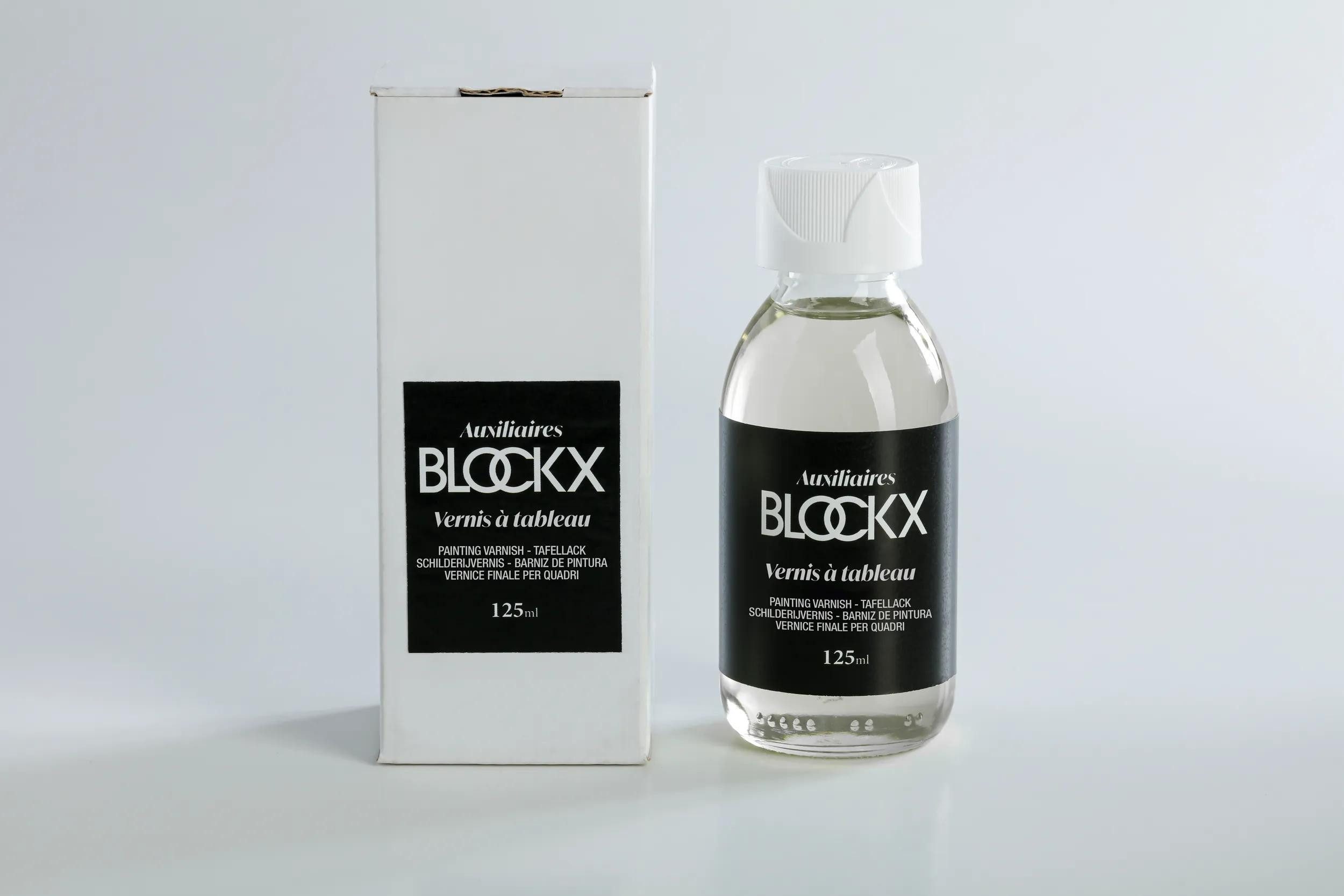 BlockX Zeichenpapier Schlussfirnis 125ml Glasflasche 30511BXC