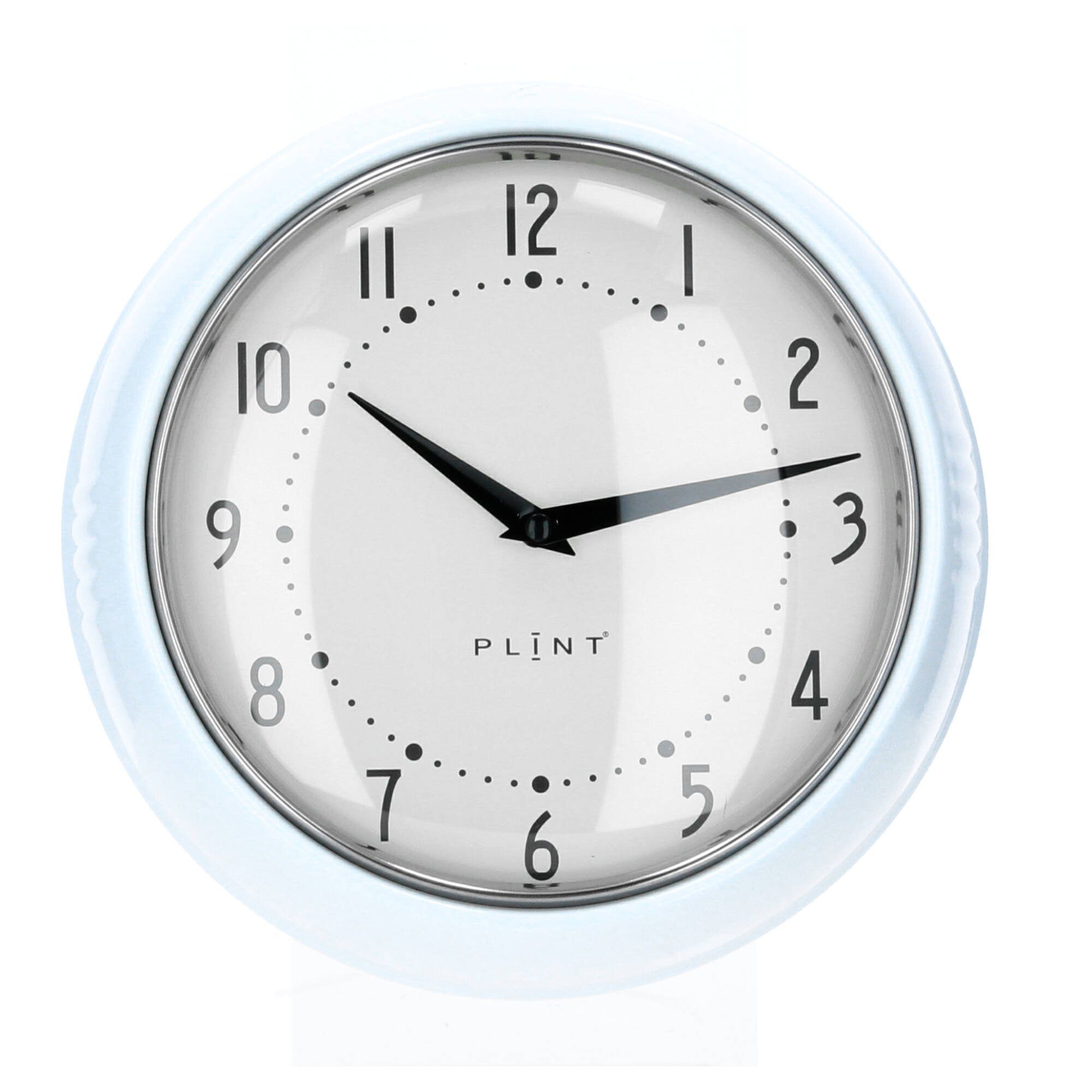 Wanduhr Küchenuhr Retro weiß