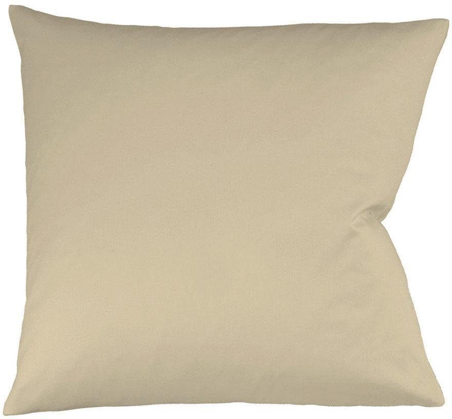 fleuresse Kissenbezug Colours Mako Satin, 100% Baumwolle, mit Reißverschluss, (2 Stück), Mako Satin, glänzend, glatt, Premium Qualität